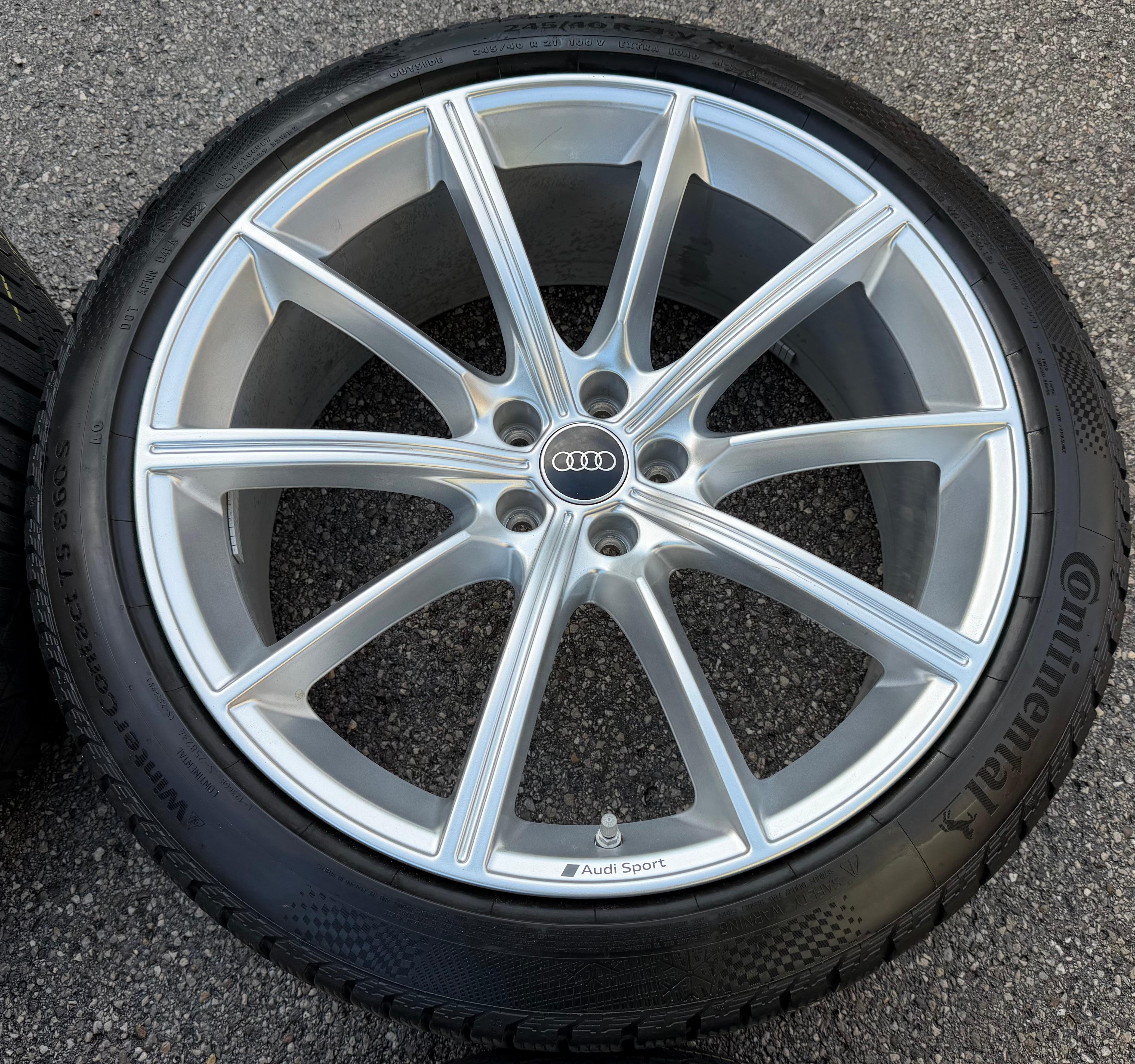 4 JANTES ALU HIVER D’ORIGINE 21" AUDI RS6 AVANT 4K C8 RS7 F2 4K 4K0601025AA LIVRAISON GRATUITE