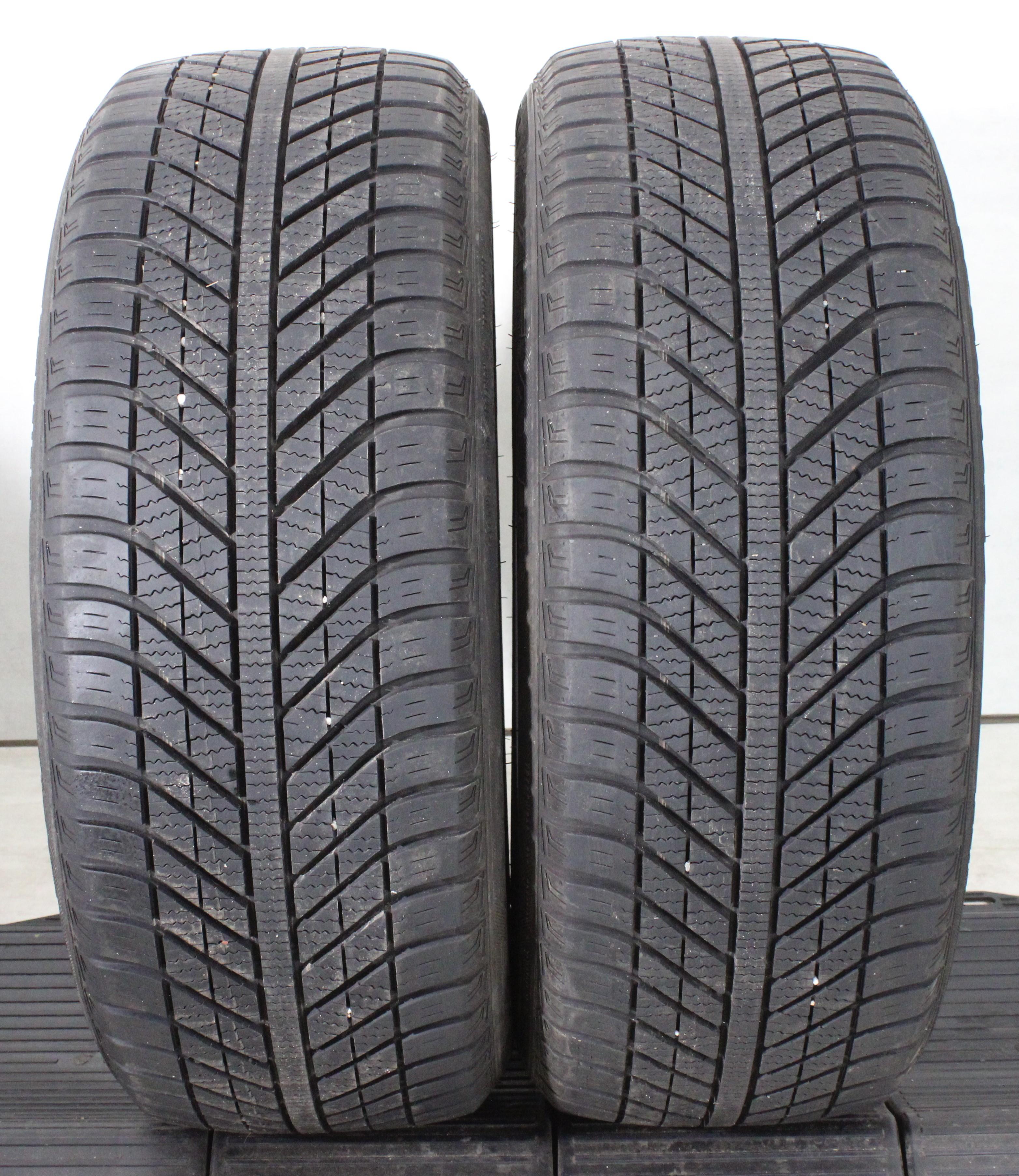 2 x 205/55R16 94V Ganzjahresreifen Goodyear Vector 4 Seasons AO in der Mitte 5,5-6mm und auf den Scultern 5mm. 2013/2014