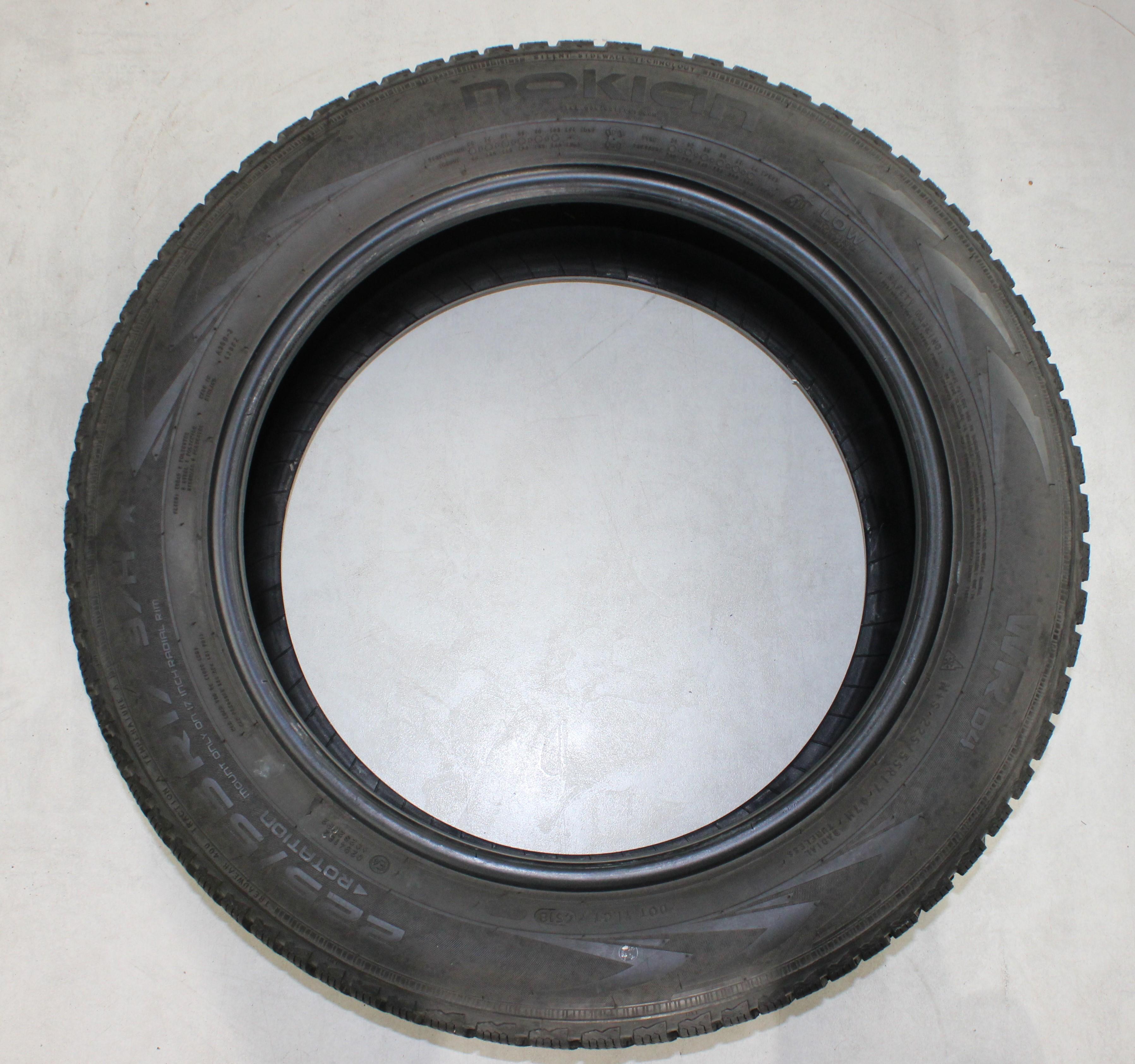 2 x 225/55R17 97H Winterreifen Nokian WR D4 6,5-7mm 2018