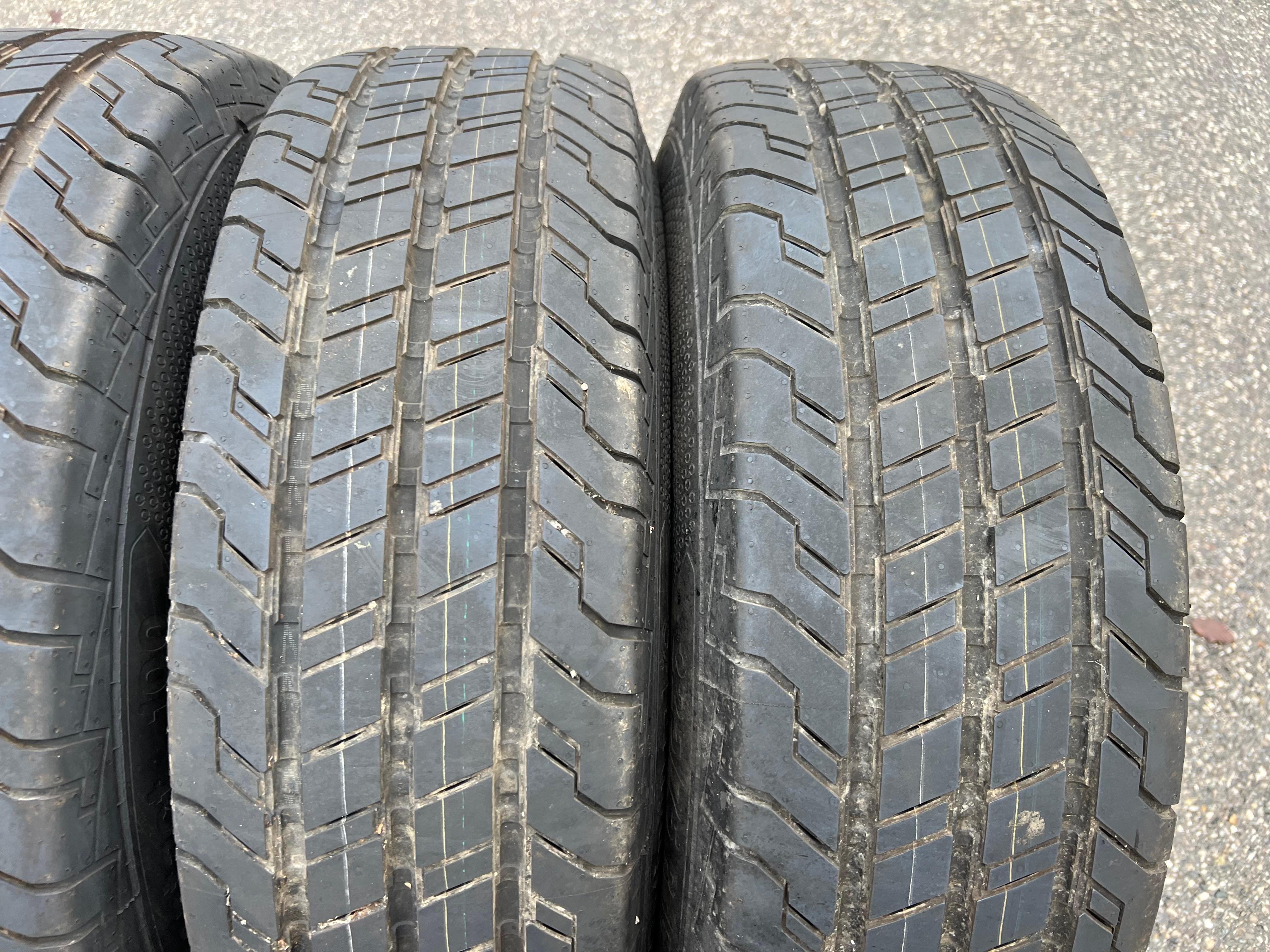 4 x 225/75R16C 121/120R Sommerreifen Continental Van Contact 100 8-8,5mm 2022