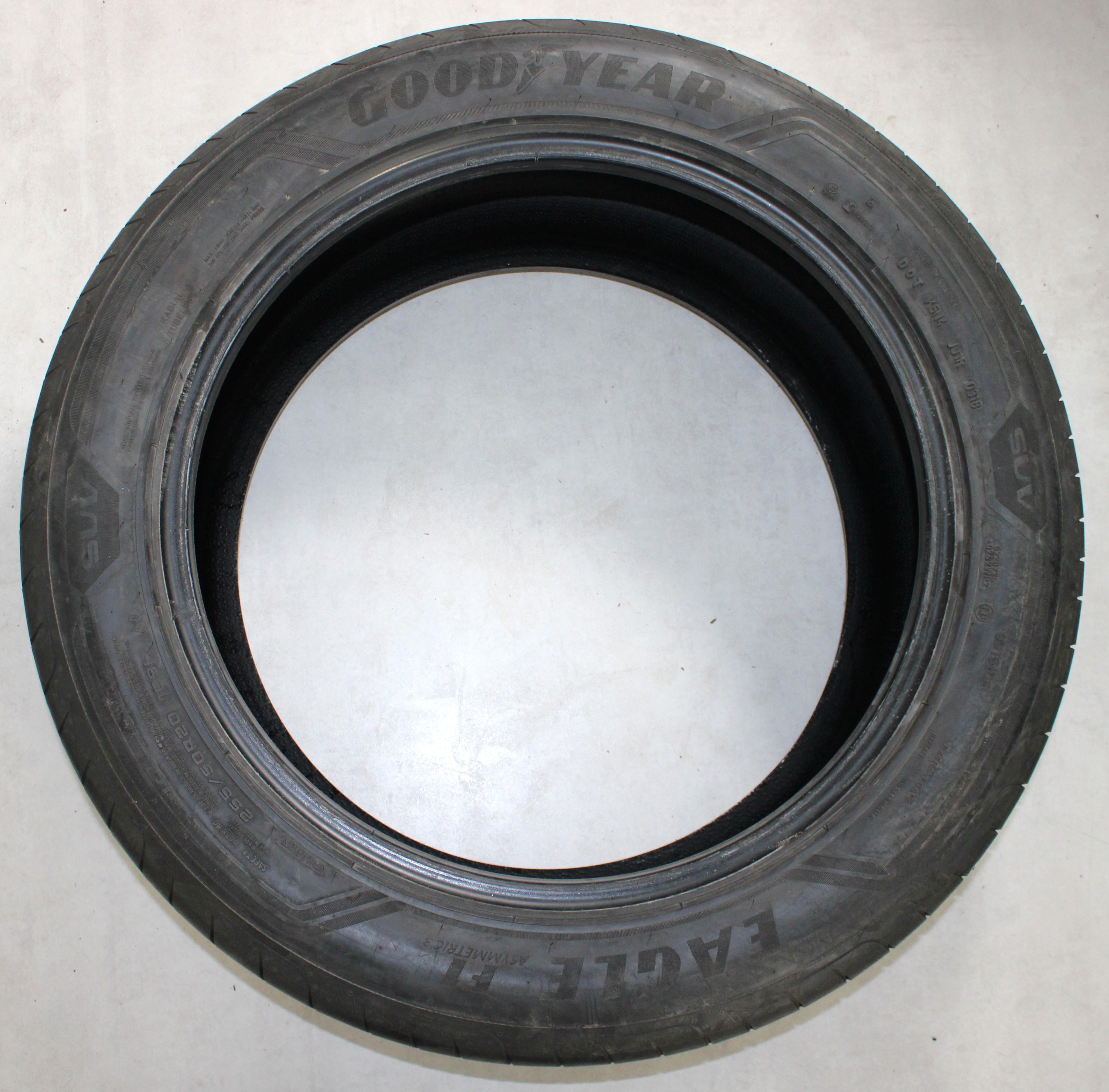 2 x 255/50R20 109H Sommerreifen Goodyear Eagle F1 Asymmetric 3 6-6,5mm 2018 AO