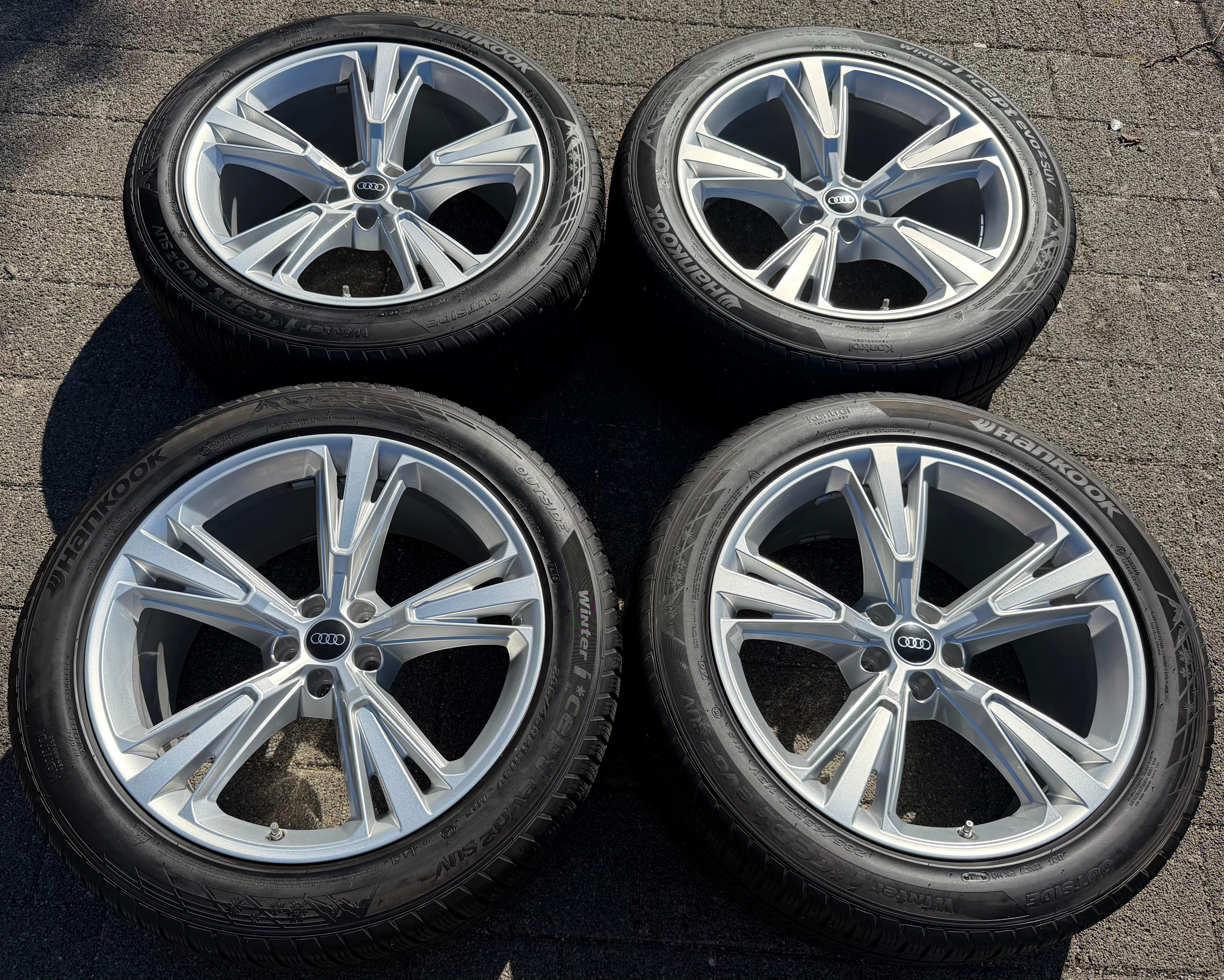 4 ORIGINAL 21" ALU WINTERRÄDER AUDI Q8 SQ8 4M 4M8601025H 285/45R21 113V