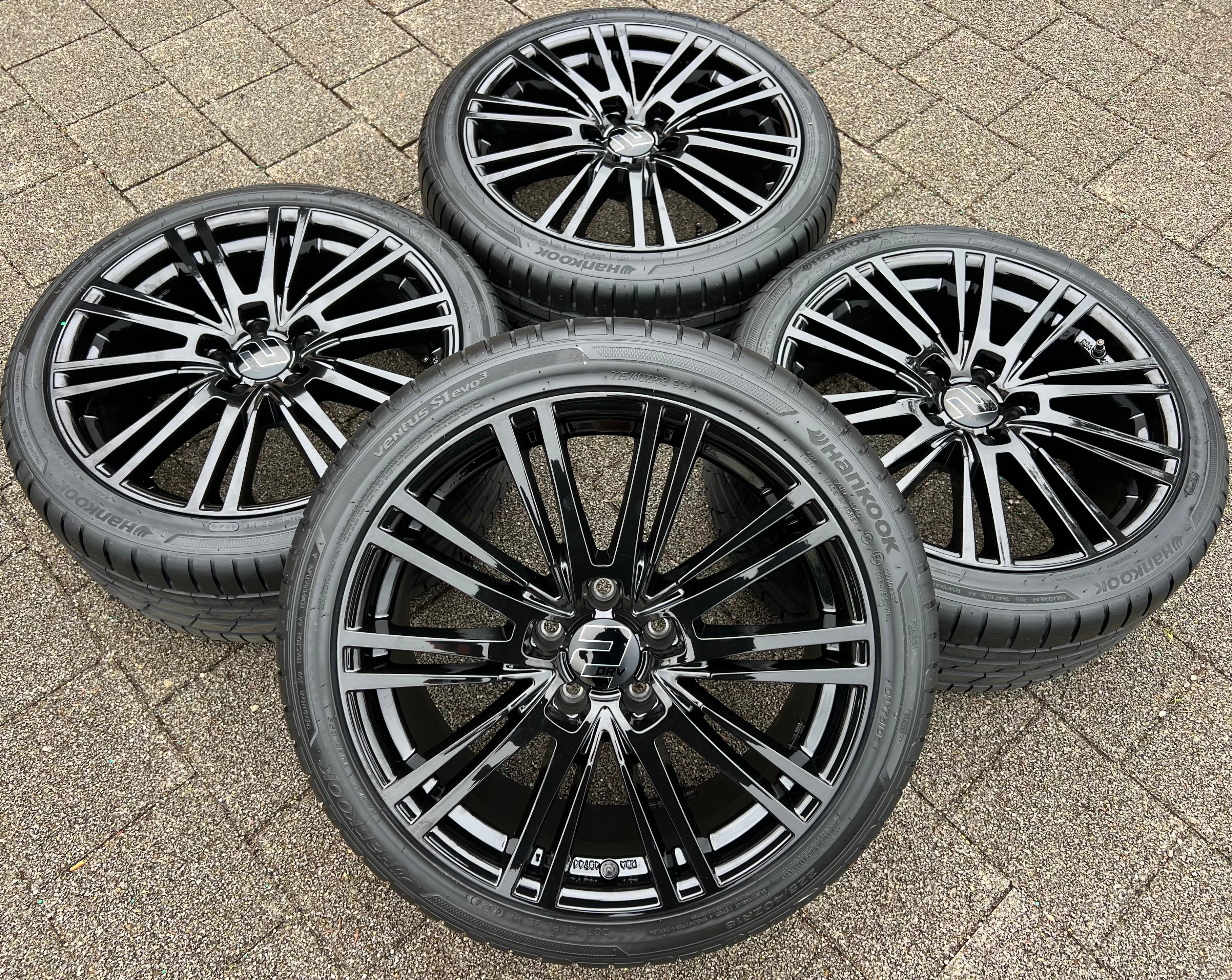 4 ALU 18" SOMMERRÄDER SKODA OCTAVIA SCOUT 5E AUDI TT 8J  VW SCIROCCO NEU 2024