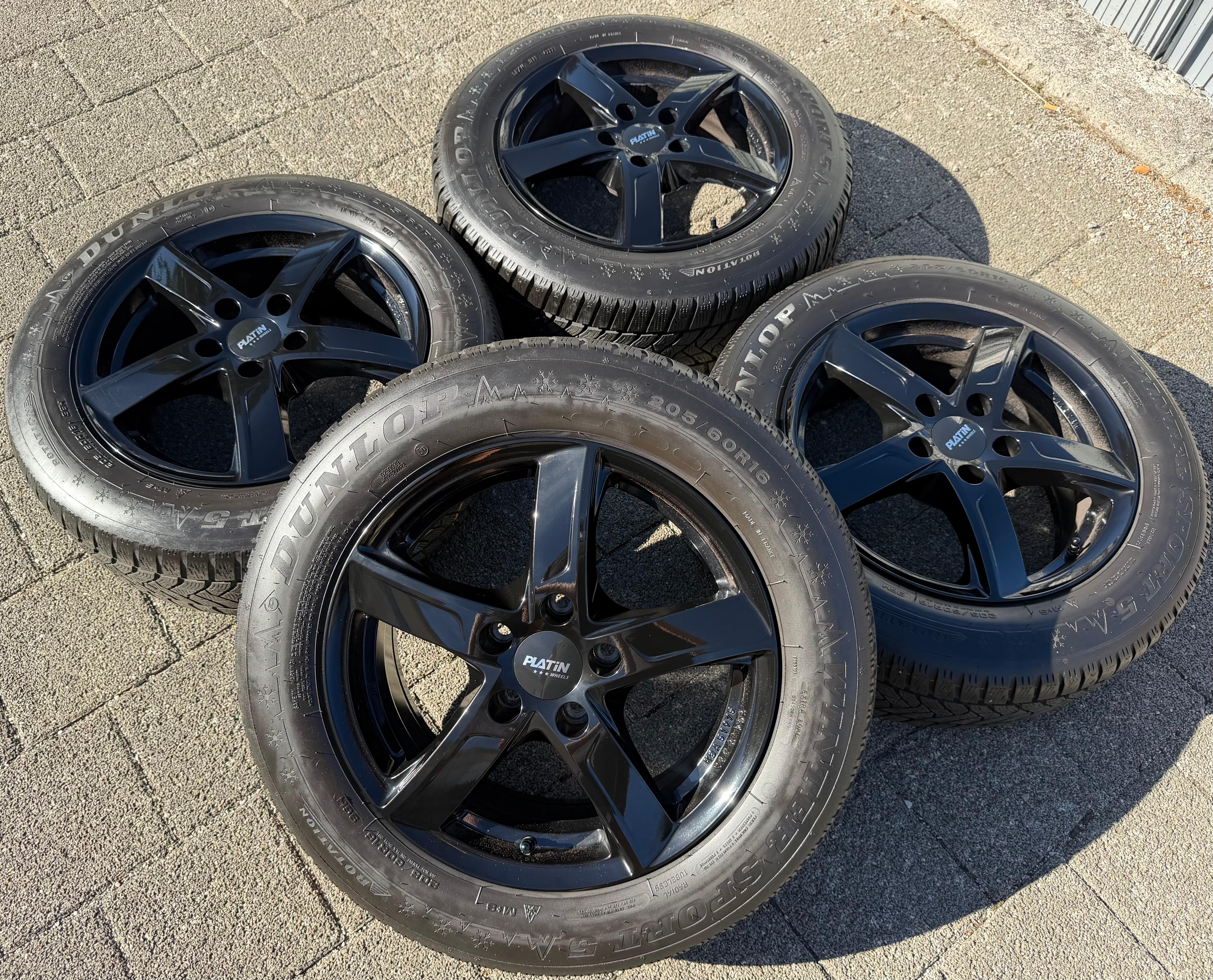 4 ALUFELGEN 16" VW TOURAN GOLF T-ROC CADDY AUDI A3 SEAT ALTEA SKODA LEON OCTAVIA
