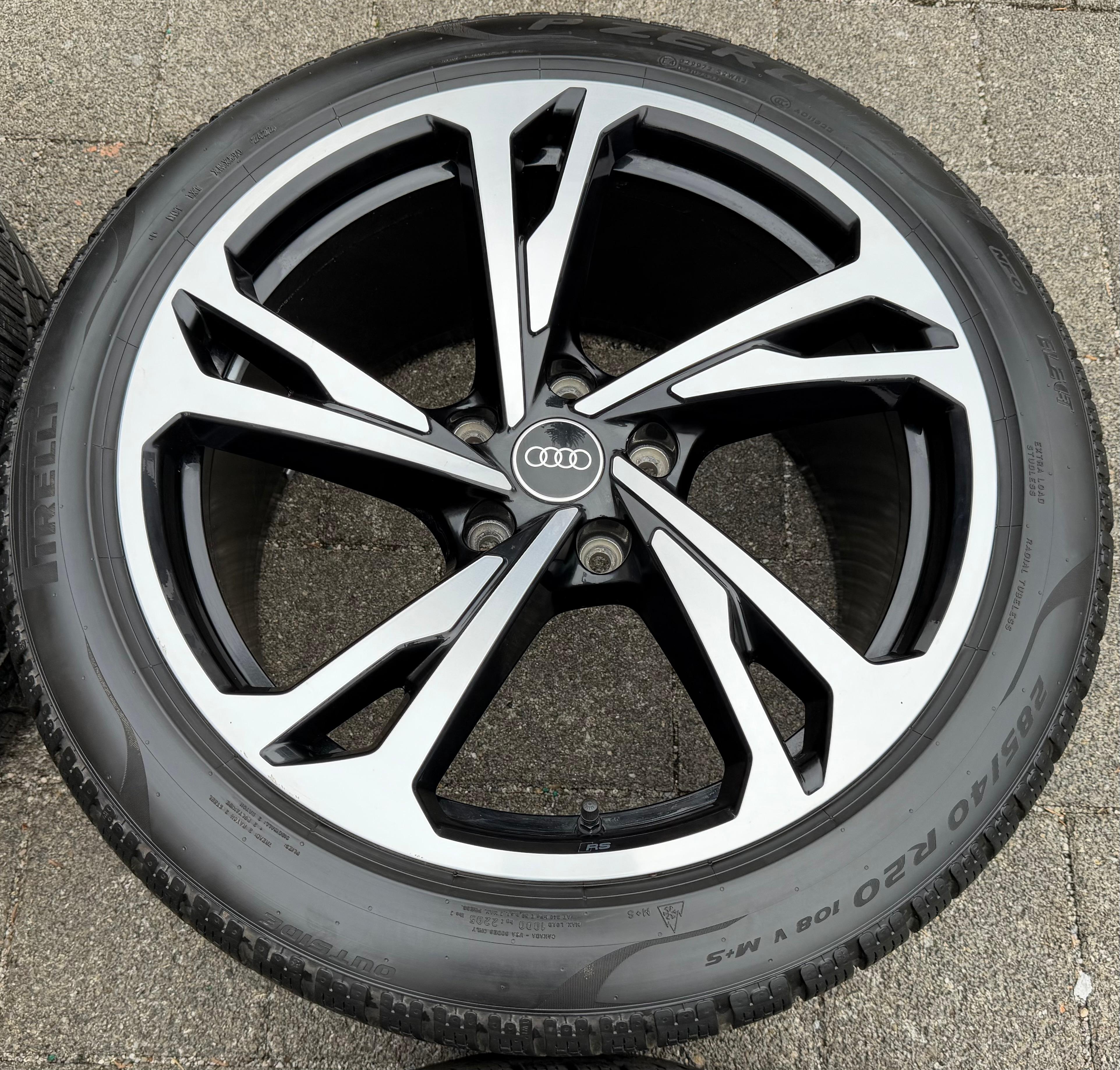 4 ORIGINAL 20" ALUFELGEN AUDI E-TRON GT RS 4J3601025AL 4J3601025AM TOP FREIHAUS