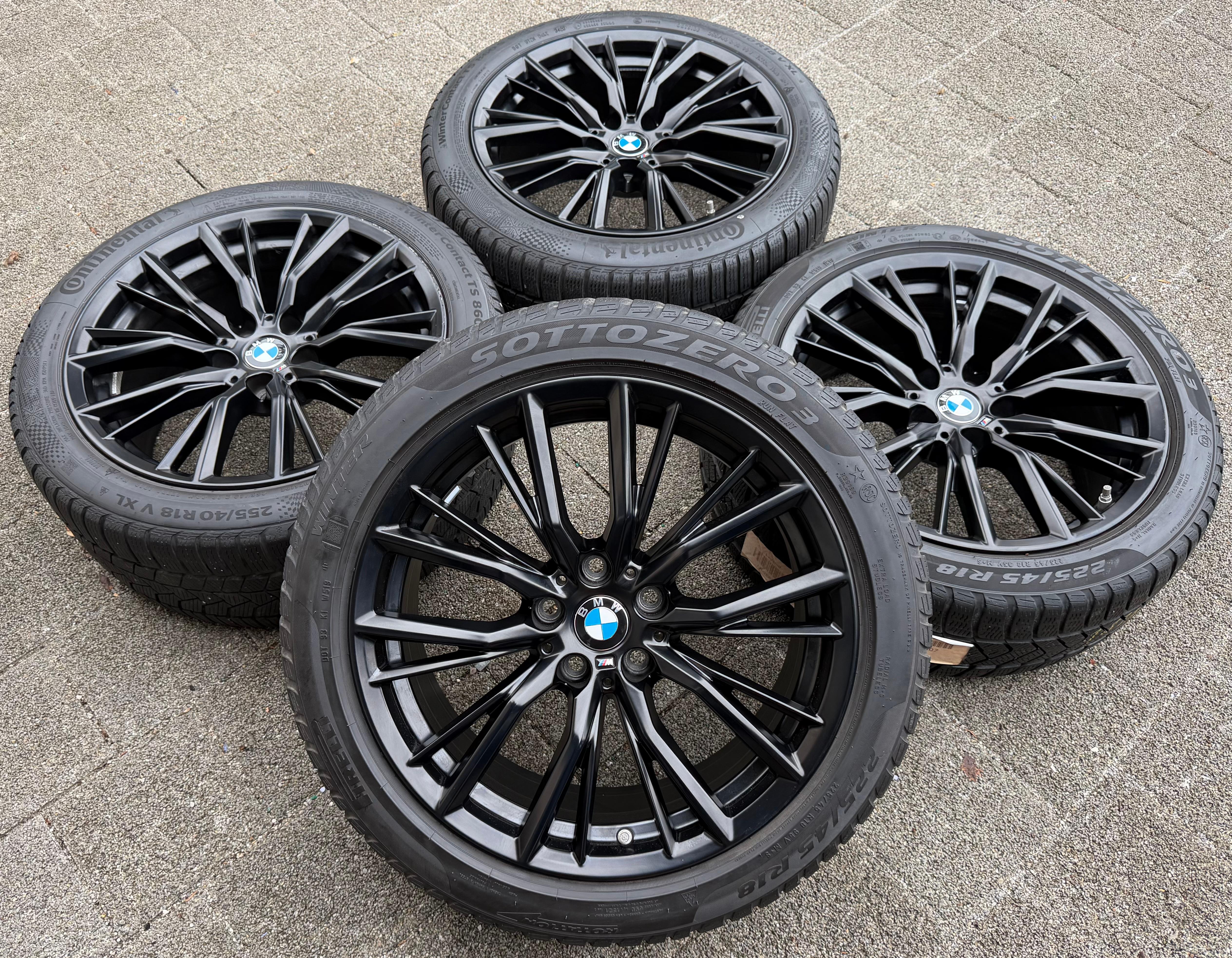4 Original 18" Alu Winterräder BMW 3ER Reihe G20 G21 4ER G22 G23 2ER G42 M796 RDKS