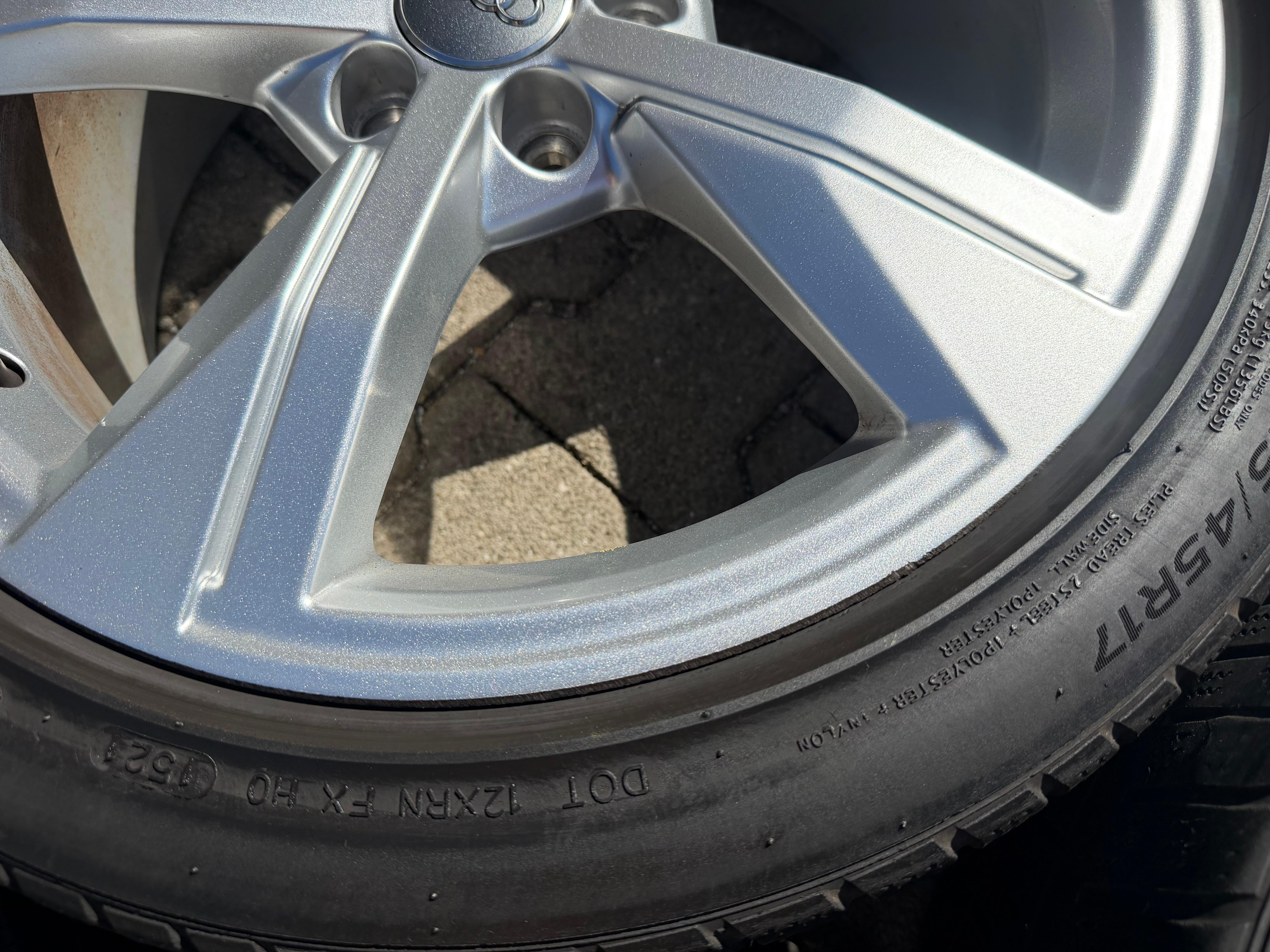 4 ORIGINAL 17" ALUFELGEN FELGEN AUDI A1 II GB 82A601025G 7x17 ET43 FREIHAUS