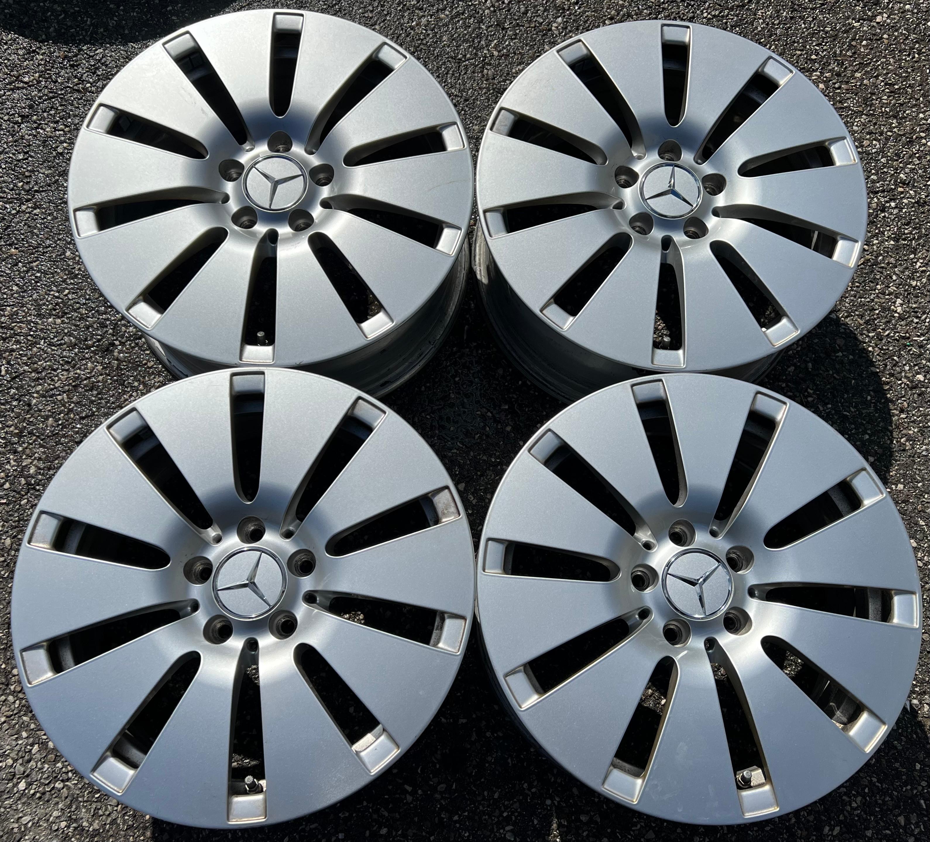 4 CERCHI IN LEGA ORIGINALI DA 17" MERCEDES CLASSE C W205 A2054012100 RDKS CONSEGNA GRATUITA