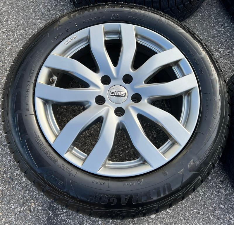 4 ALUMINIUM 17" WINTERWIELEN MERCEDES GLA 245G X156 2017 215/60R17 96H GOODYEAR