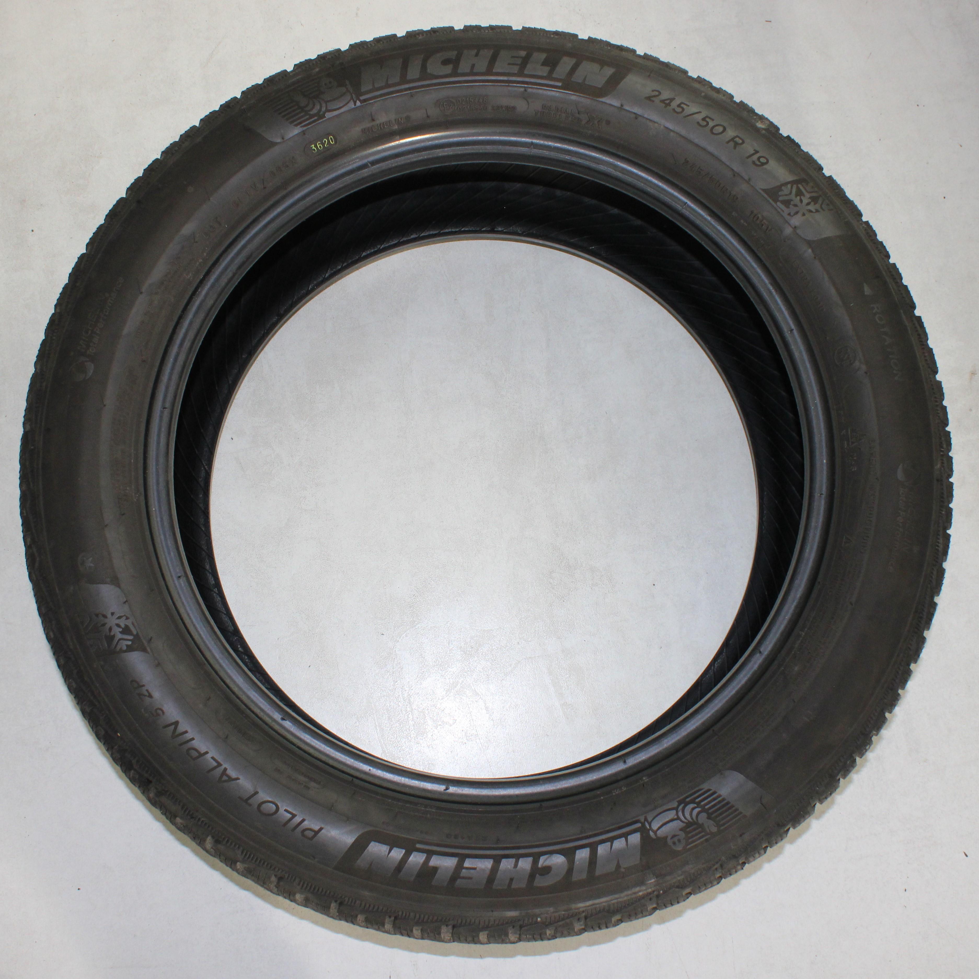 2 x 245/50R19 105V pneumatici invernali Michelin Pilot Alpin 5 ZP * Runflat 5mm 2020 XL