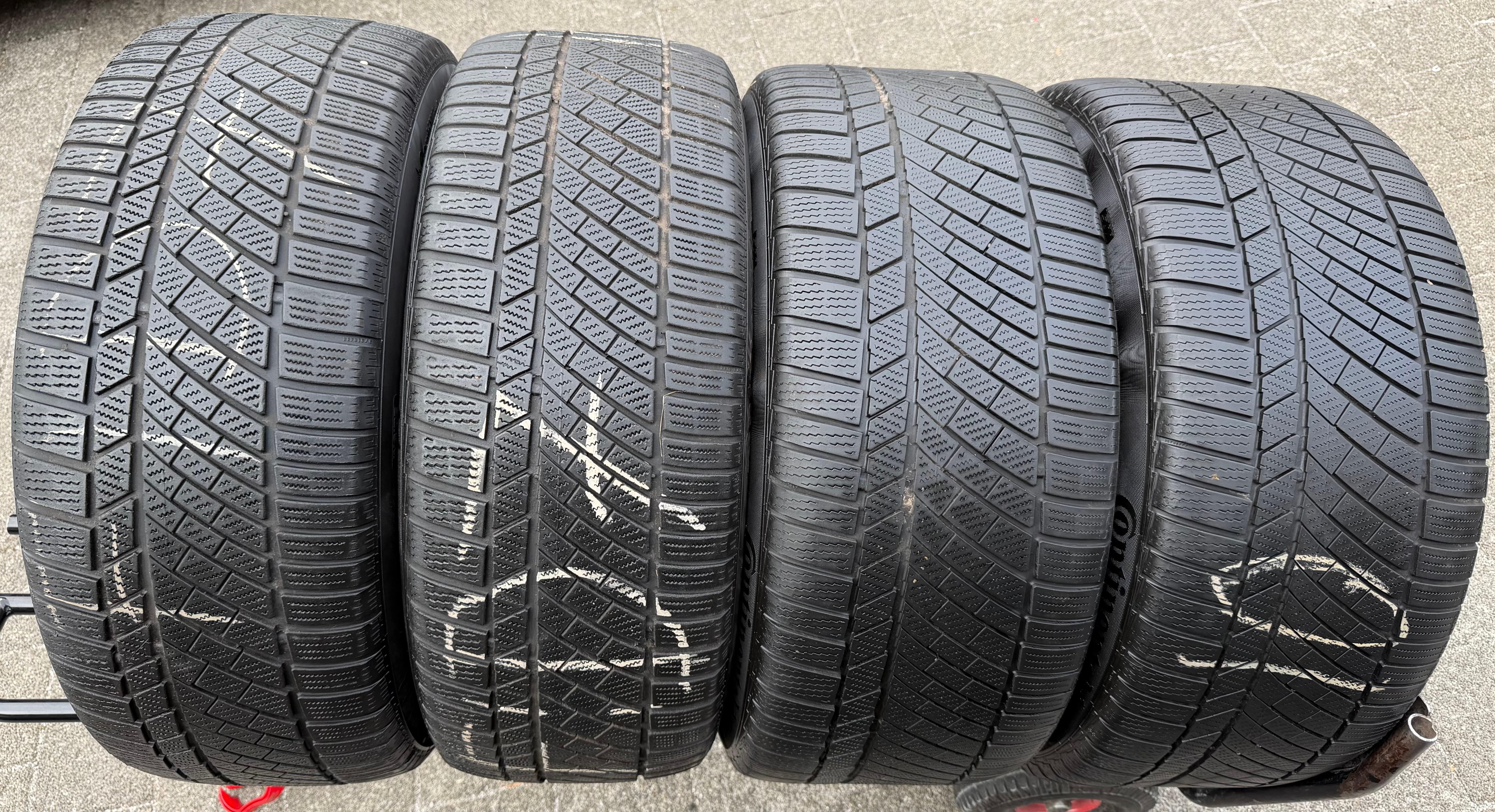 4 originele 20" lichtmetalen winterwielen Porsche Cayenne 9YA 9Y0601025BB 9Y0601025BC TPMS