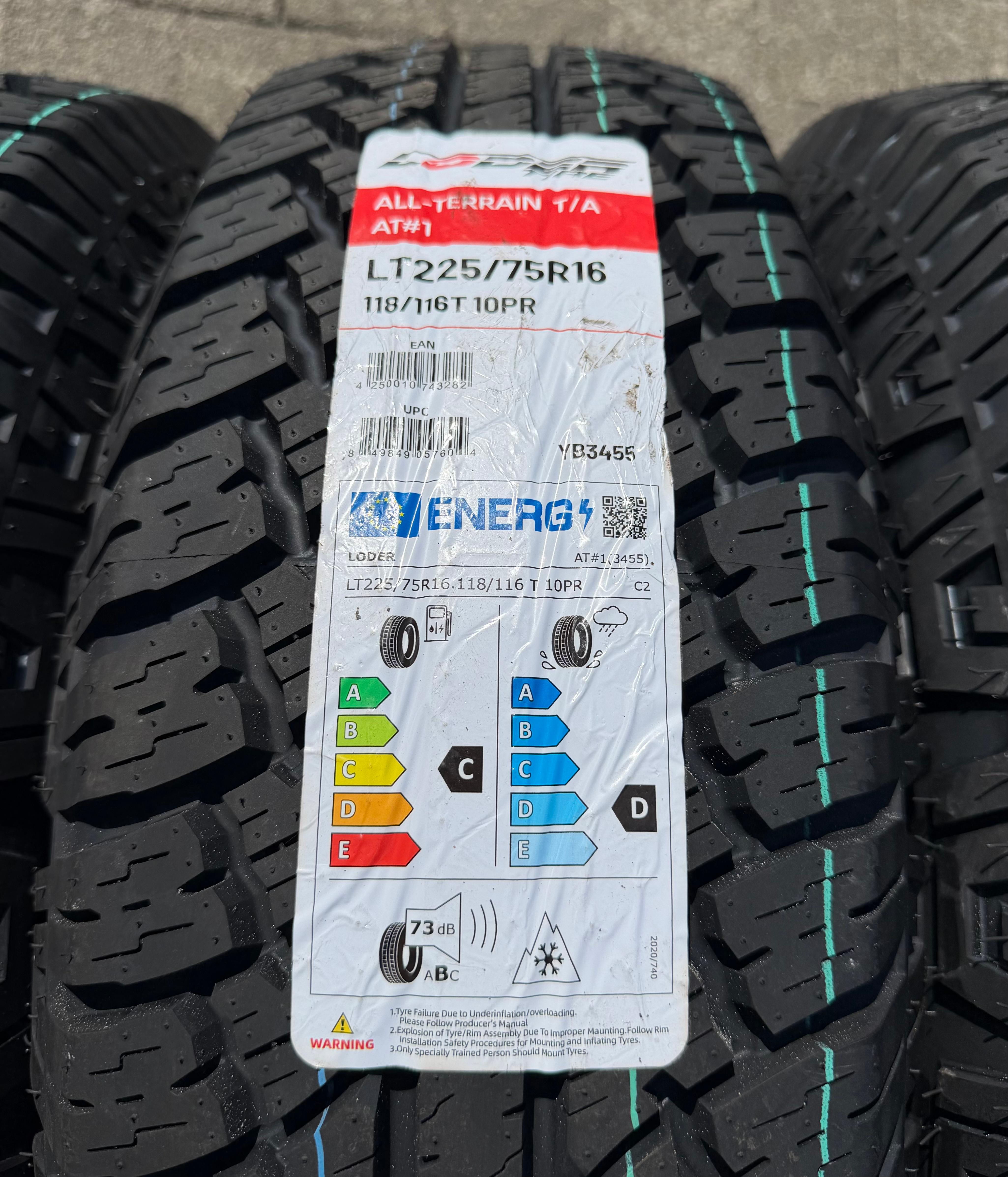 4 Allwetterräder Mercedes Sprinter W907 907 225/75R16C 118/116T LODER AT#1 Ganzjahresreifen NEU