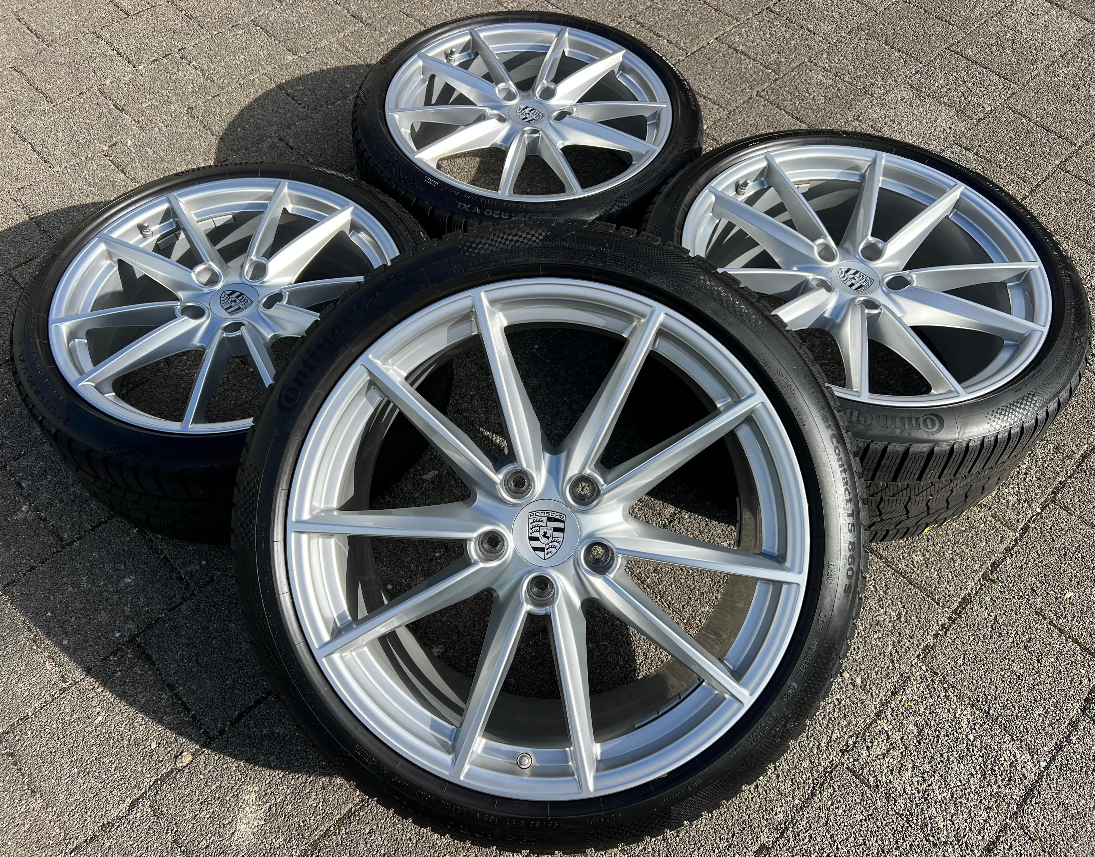 4 ORIGINELE 20" 21" ALU-WINTERWIELEN PORSCHE 911 992 992601025C 992601025D RDKS