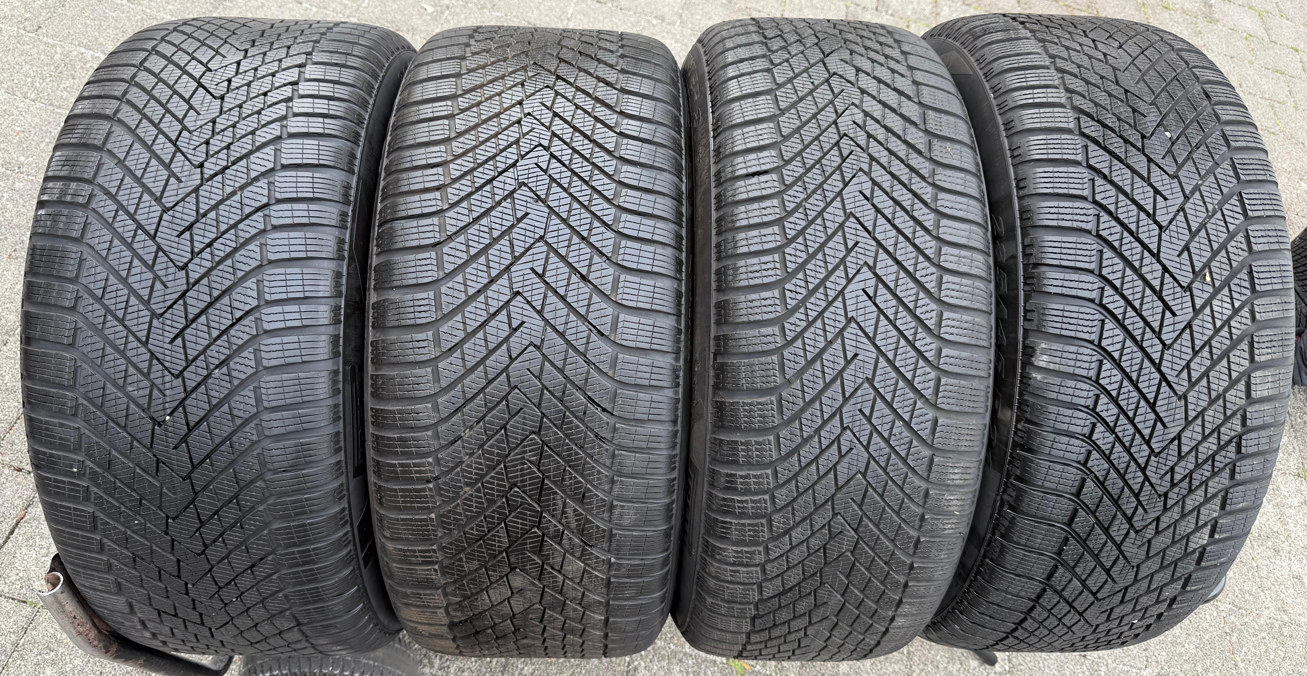 4 originele 21" aluminium winterwielen Porsche Cayenne Coupe II E3 9Y3601025BN Pirelli