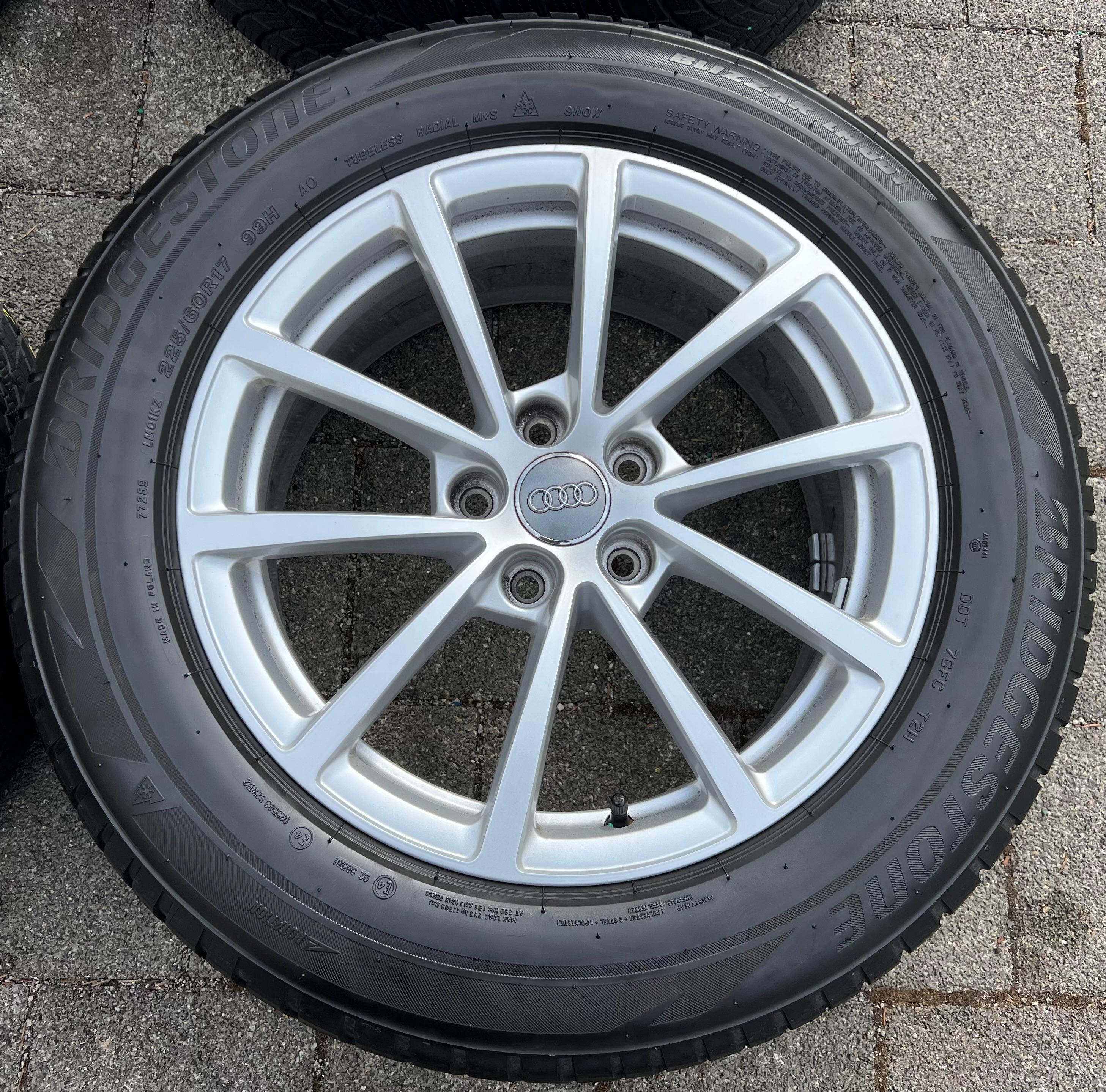 4 ORIGINAL 17" ALU WINTERRÄDER AUDI A6 4K C8 F2 225/60R17 99H 4K0601025 FREIHAUS
