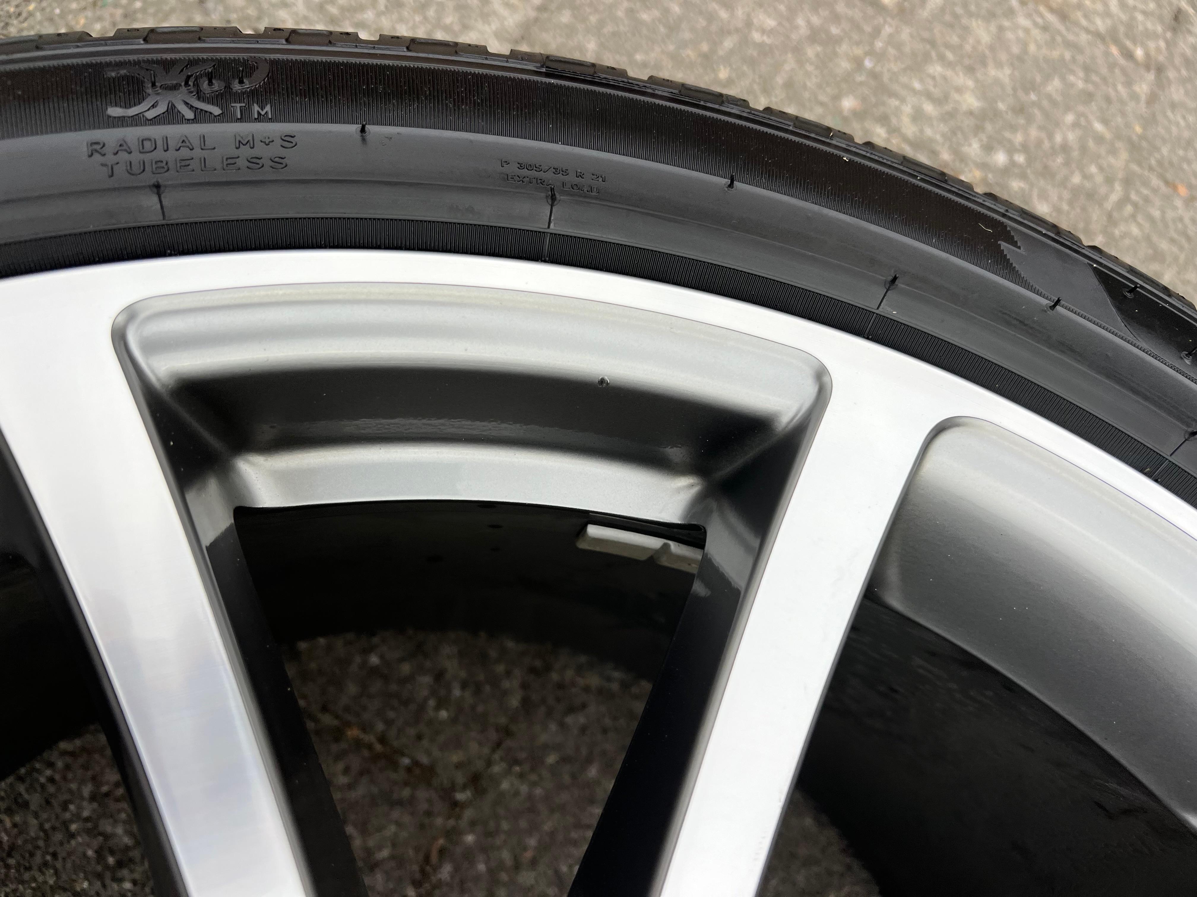 4 ORIGINAL 21" ALU WINTERRÄDER PORSCHE CAYENNE COUPE E3 9Y CONTINENTAL TOP