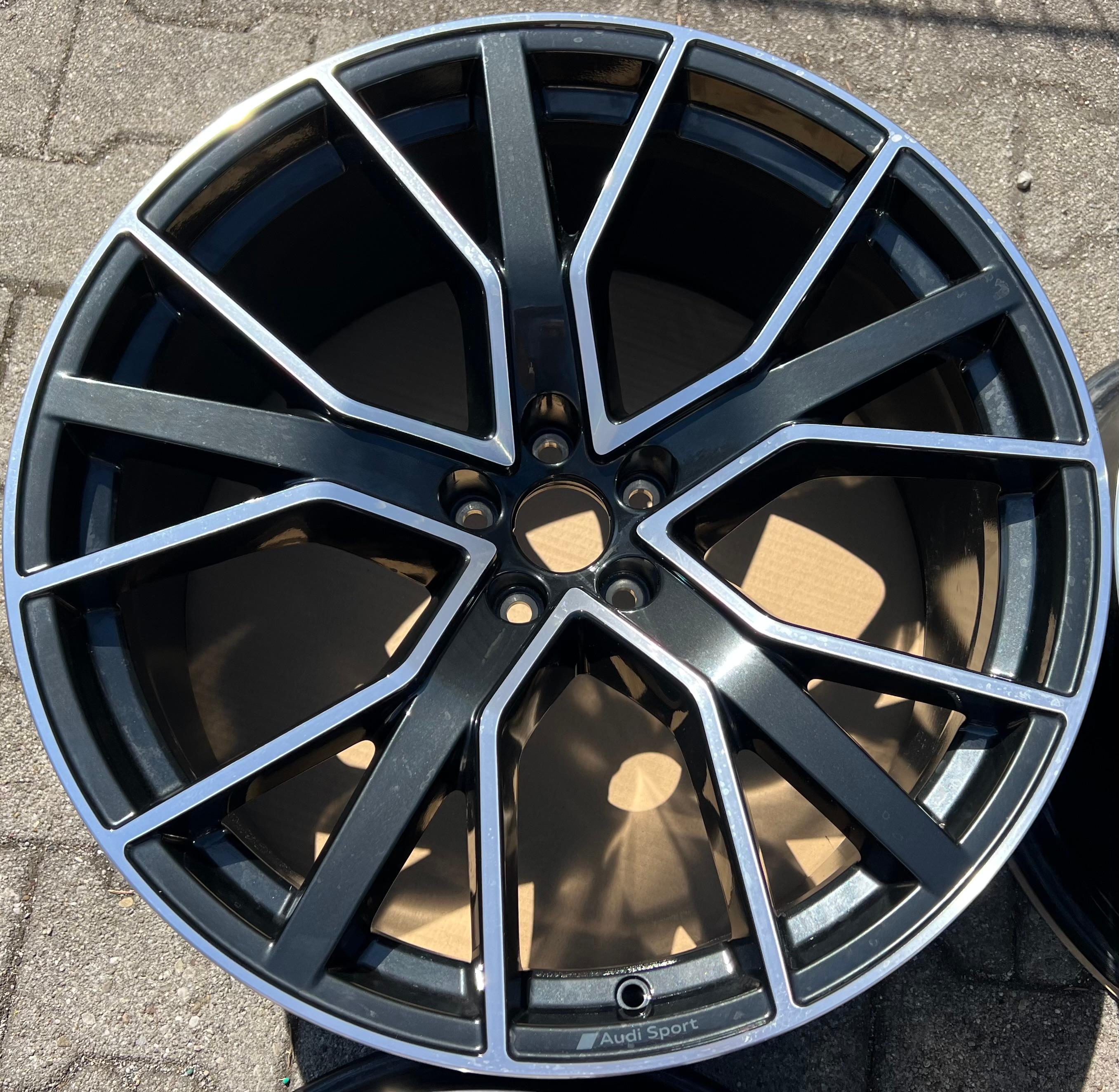 4 ORIGINAL 22" ALUFELGEN AUDI Q8 4M8601025CQ 10x22 ET21 FELGEN FREIHAUS