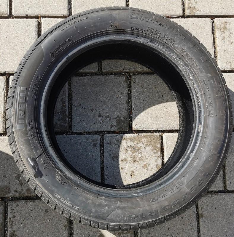 4 x 195/55R16 87H Sommerreifen Pirelli Cinturato P1 Verde 2x 6-7mm und 2x 5,5-6mm 2015
