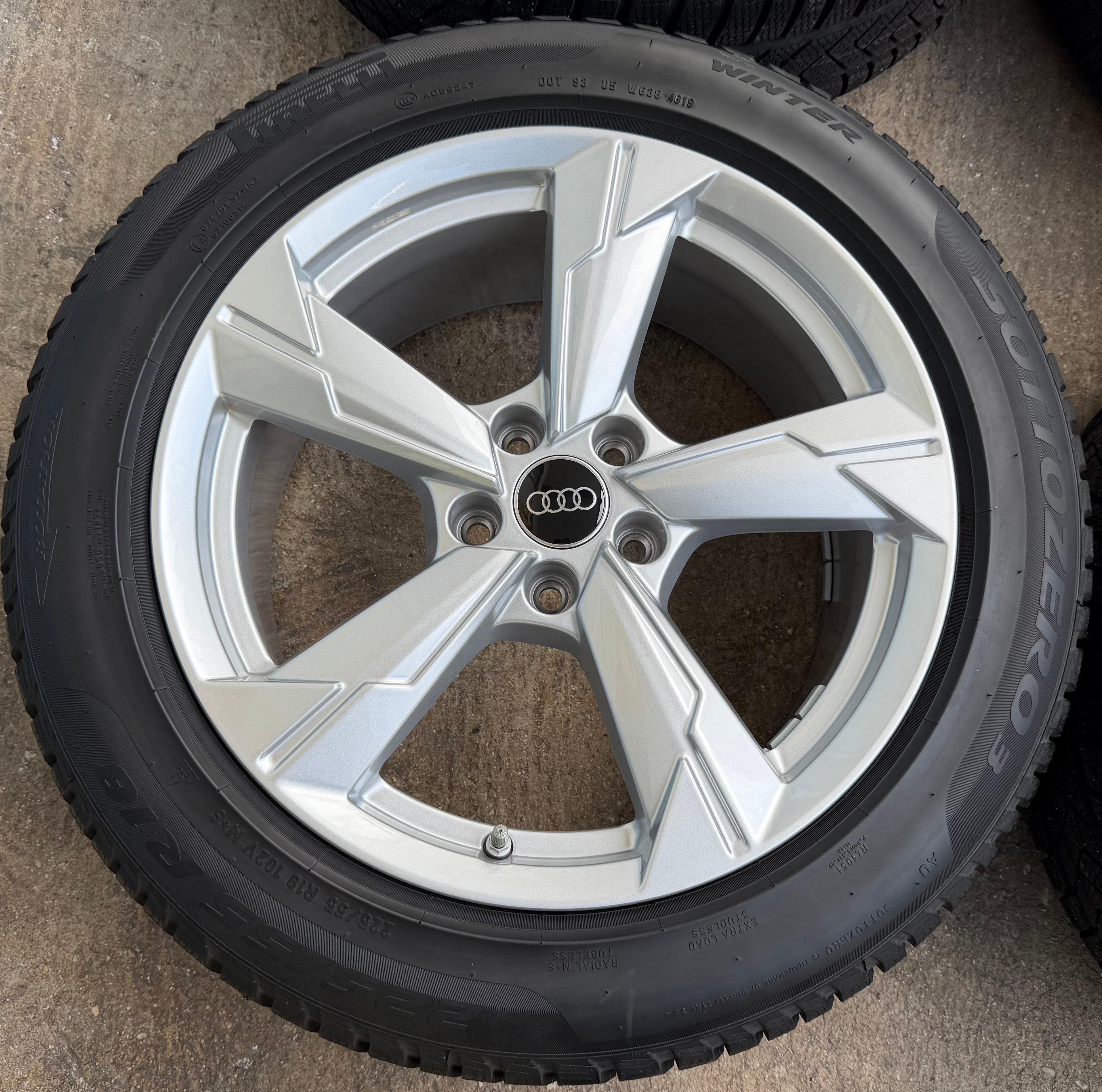 4 Original 18" Alu Winterräder Audi A6 4K F2 C8 4K0601025D 225/55R18 102V RDKS
