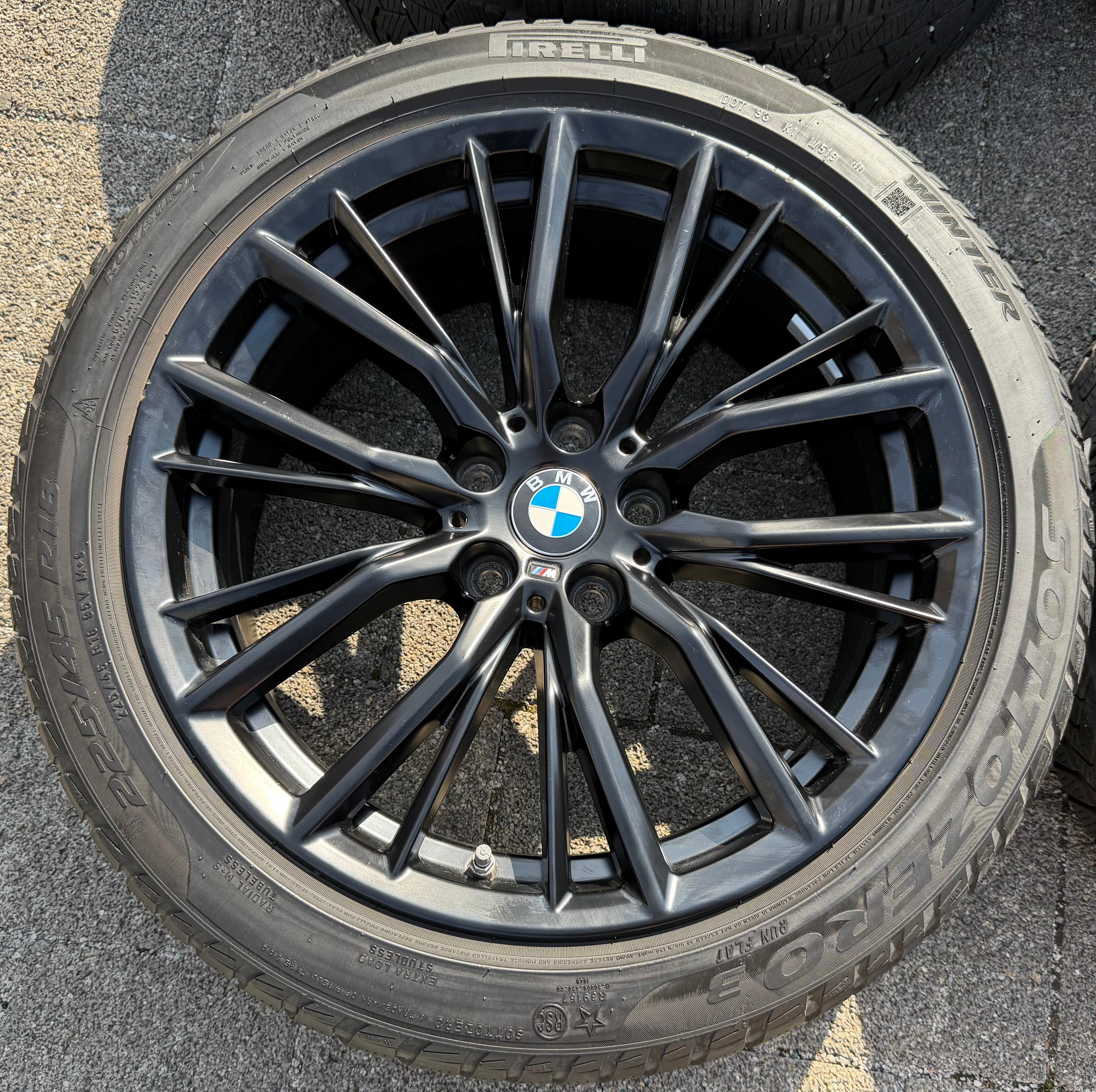 4 Original 18" Alu Winterräder BMW 3ER Reihe G20 G21 4ER G22 G23 2ER G42 M796 RDKS