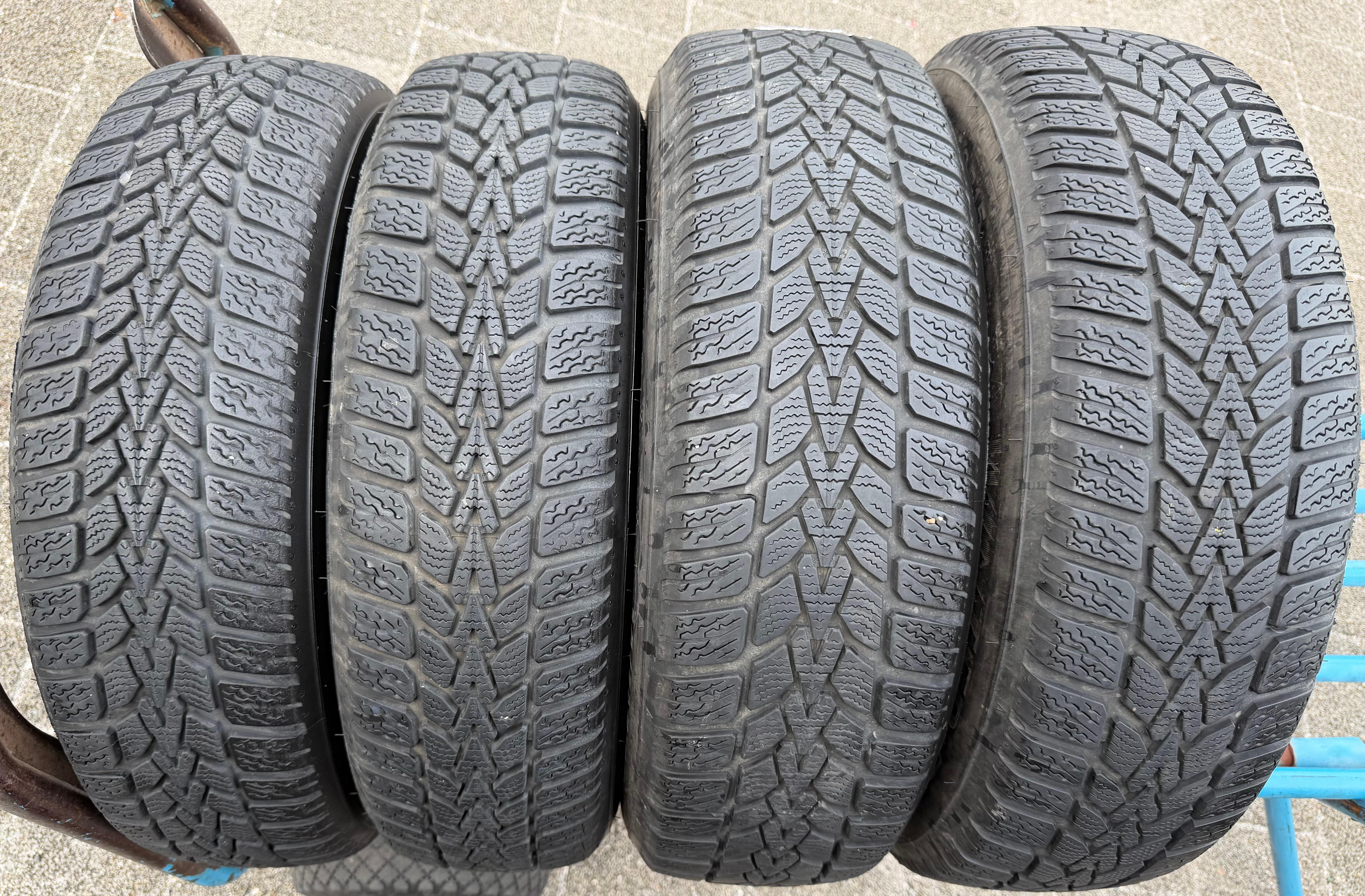 4 Original Winterräder Smart 453 165/65R15 81T 185/60R15 84T Dunlop RDKS 2018