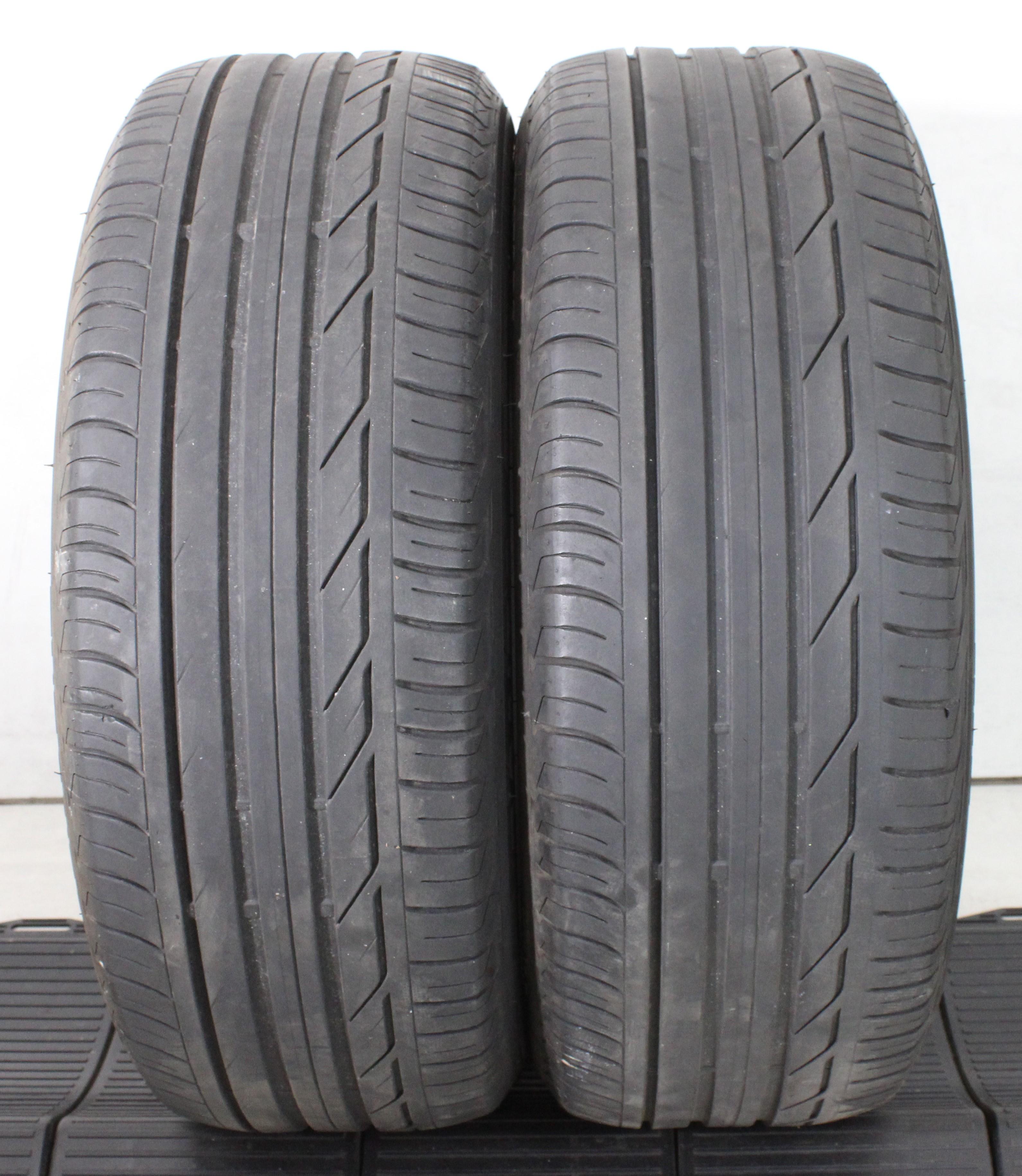 2 pneus d'été Bridgestone Turanza T001 Runflat 225/50R18 95W, profondeur de sculpture 4-4,5 mm, année 2018 *