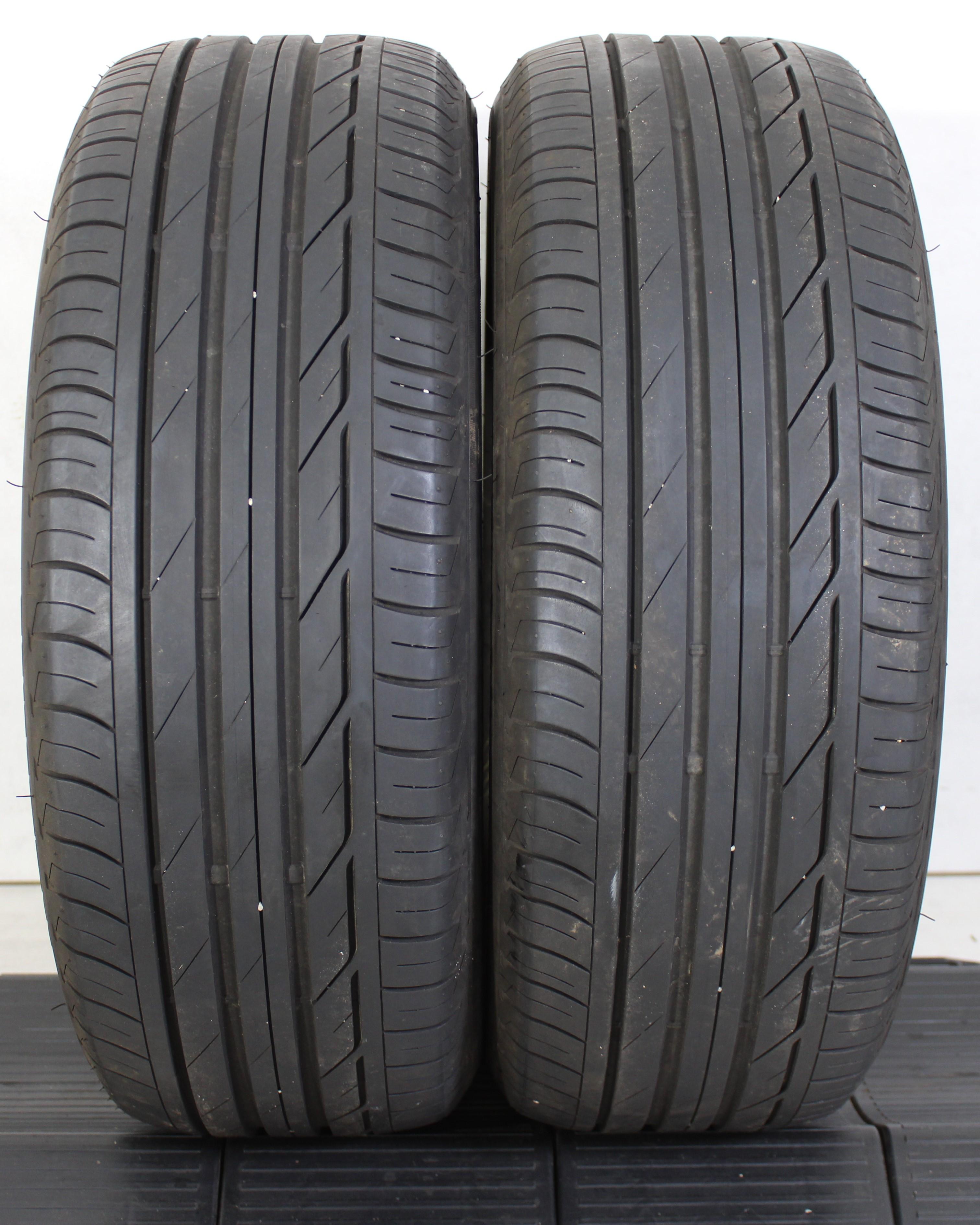 2 x 225/50R18 95W pneus été Bridgestone Turanza T001 Runflat 5-5,5mm 2015 *