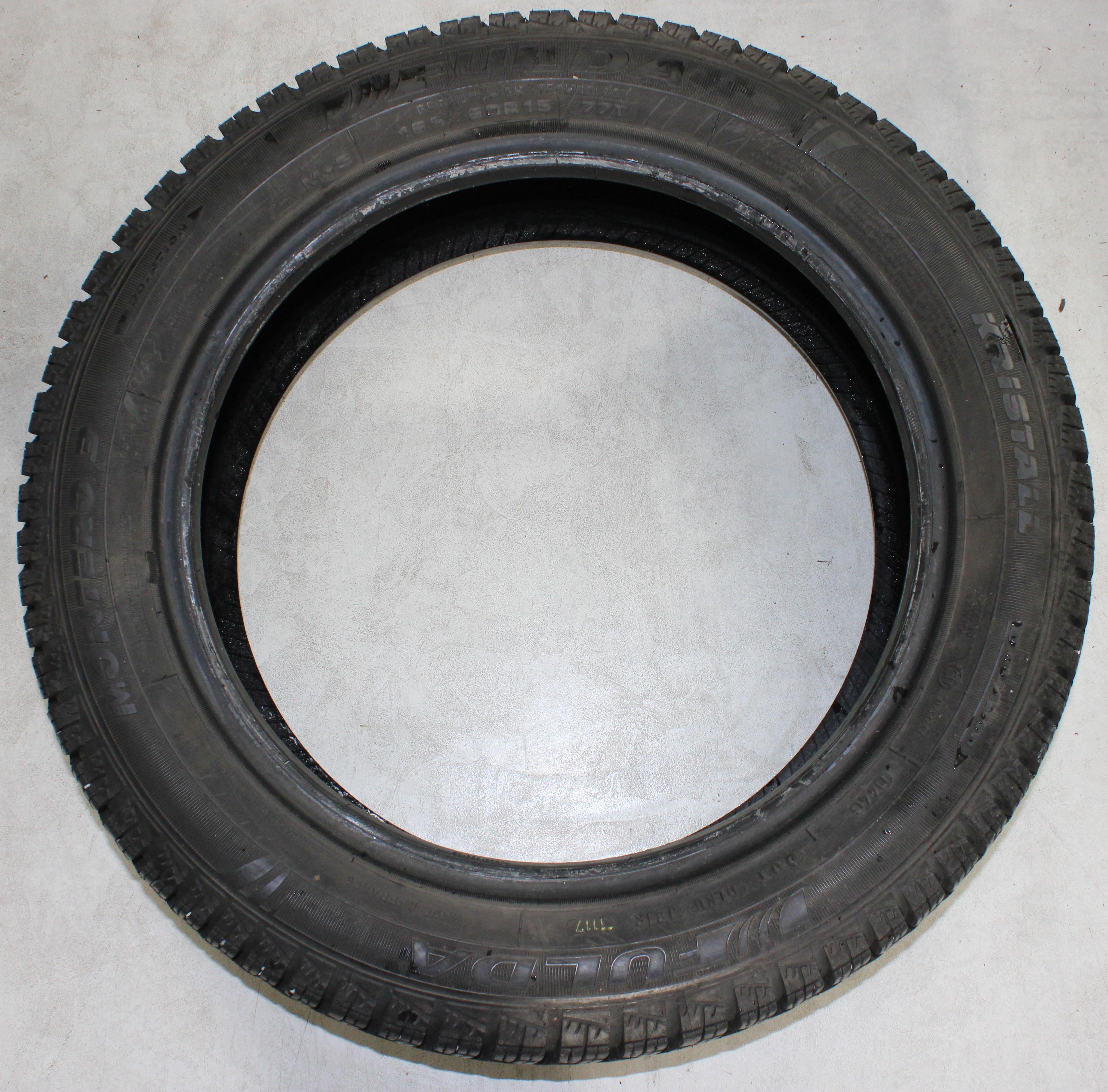 4 x 165/60R15 77T pneumatici invernali Fulda Kristall Montero 3 6,5-7mm 2017