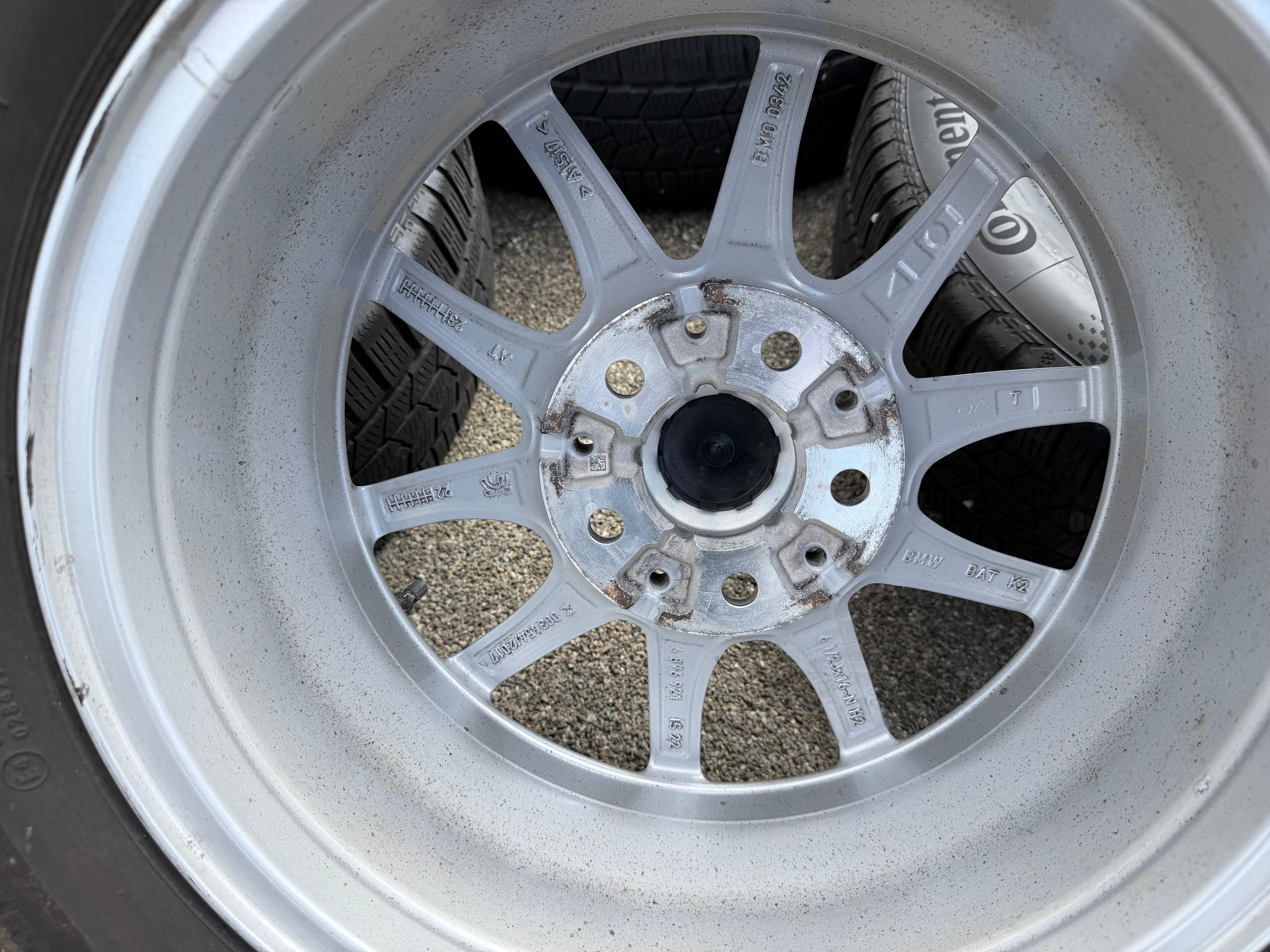 4 Original 16" Alu Winterräder BMW 3er Reihe G20 G21 205/60R16 96H RDKS 2022