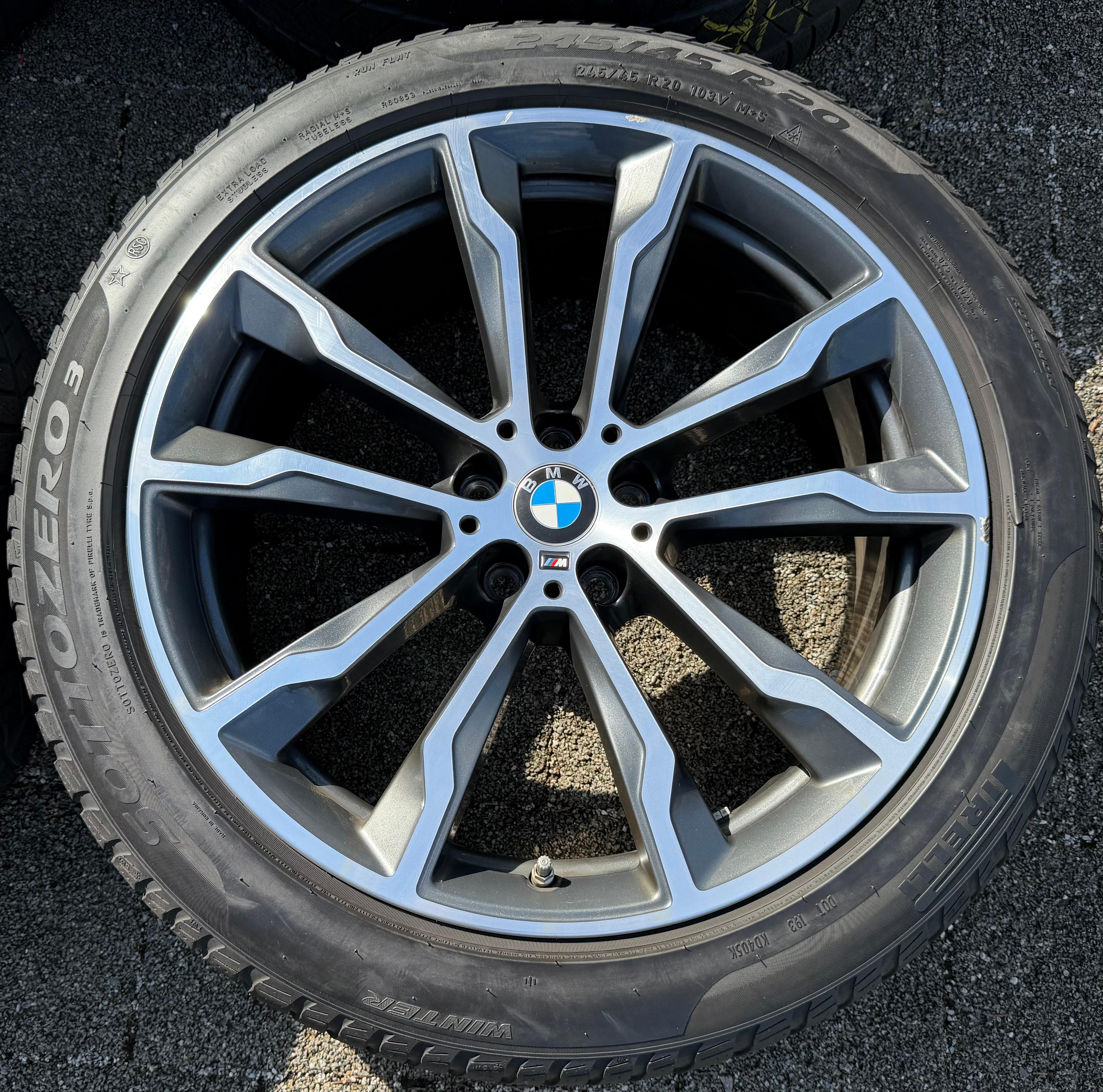 4 Original 20" Alu Winterräder BMW X3 G01 X4 G02 Styling M699 8010268 8010269