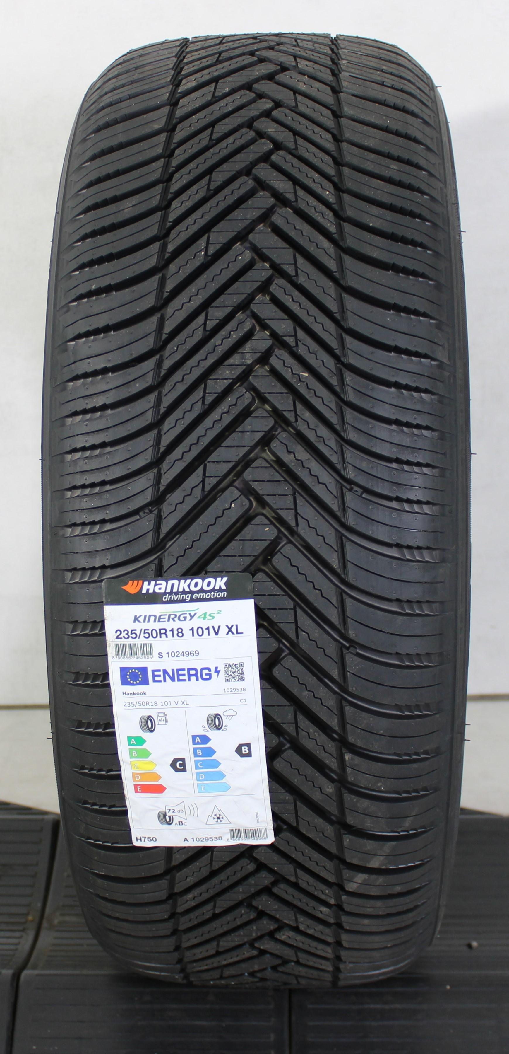1 x 235/50R18 101V Ganzjahresreifen Hankook Kinergy 4S 2 2024 NEU