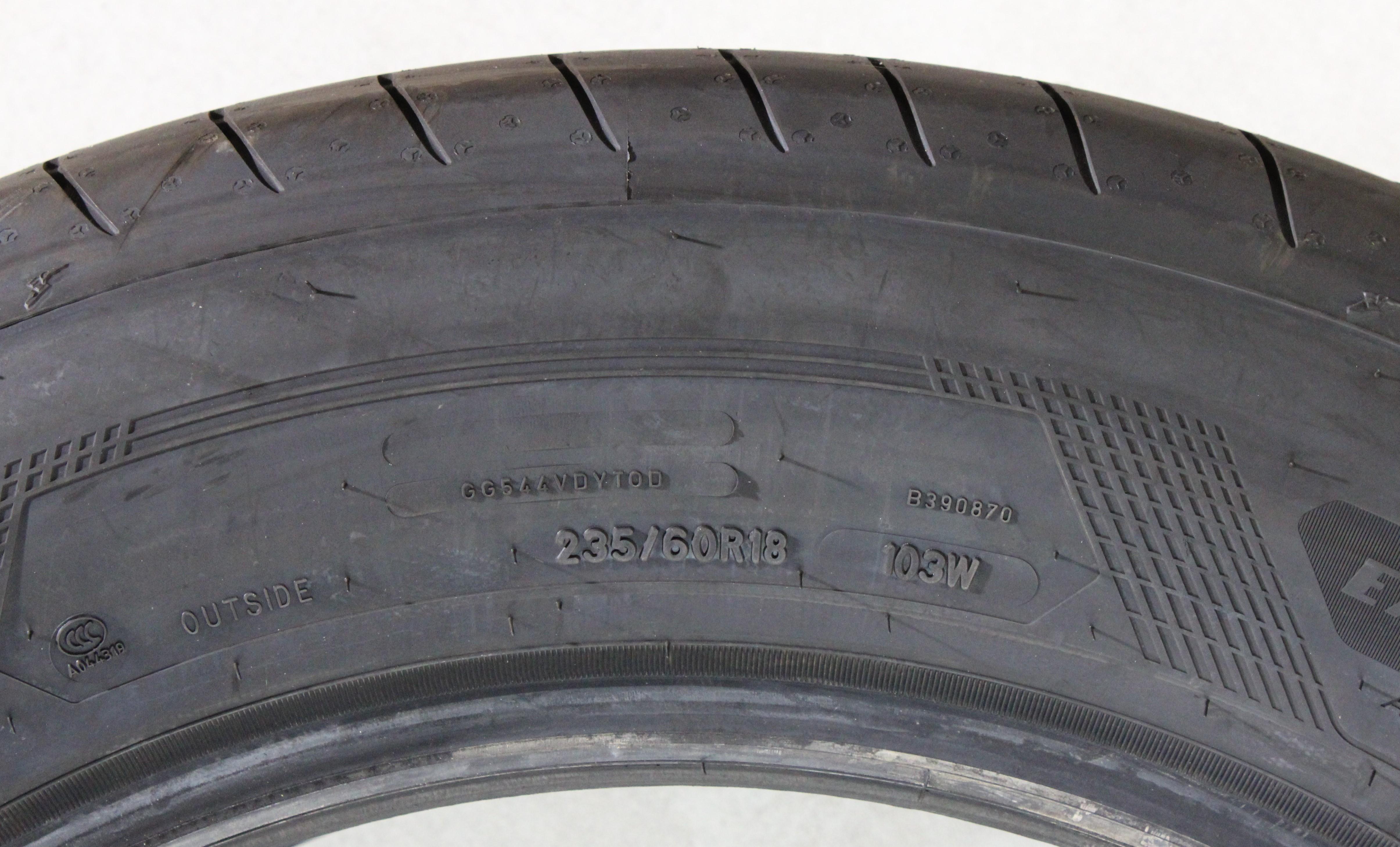 2 x 235/60R18 103W Sommerreifen Goodyear Eagle F1 Asymmetric 5 MO  NEU 2026