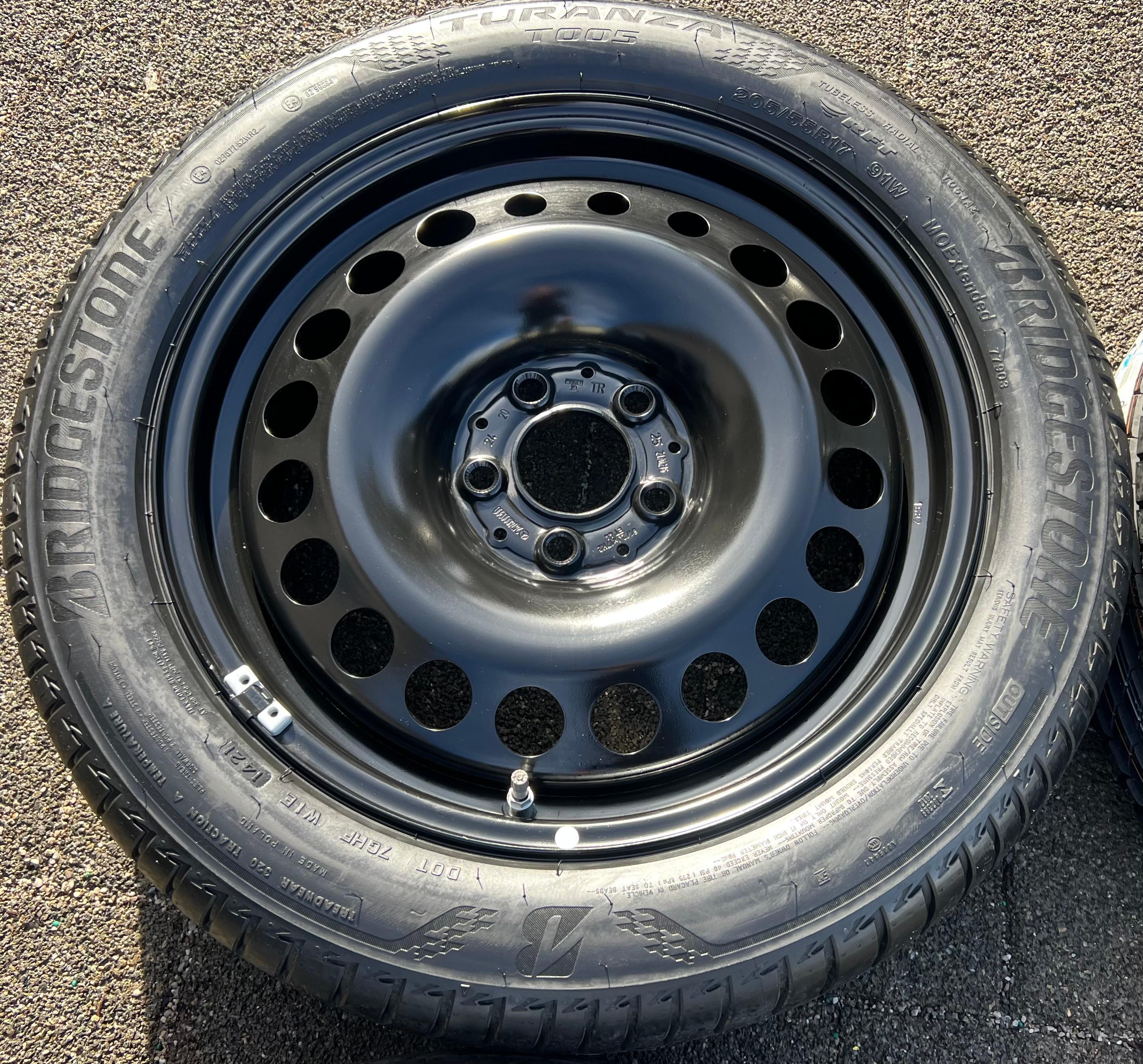 4 ORIGINAL 17" SOMMERRÄDER MERCEDES A-KLASSE 177 B-KLASSE 247 CLA 118 BRIDGESTONE