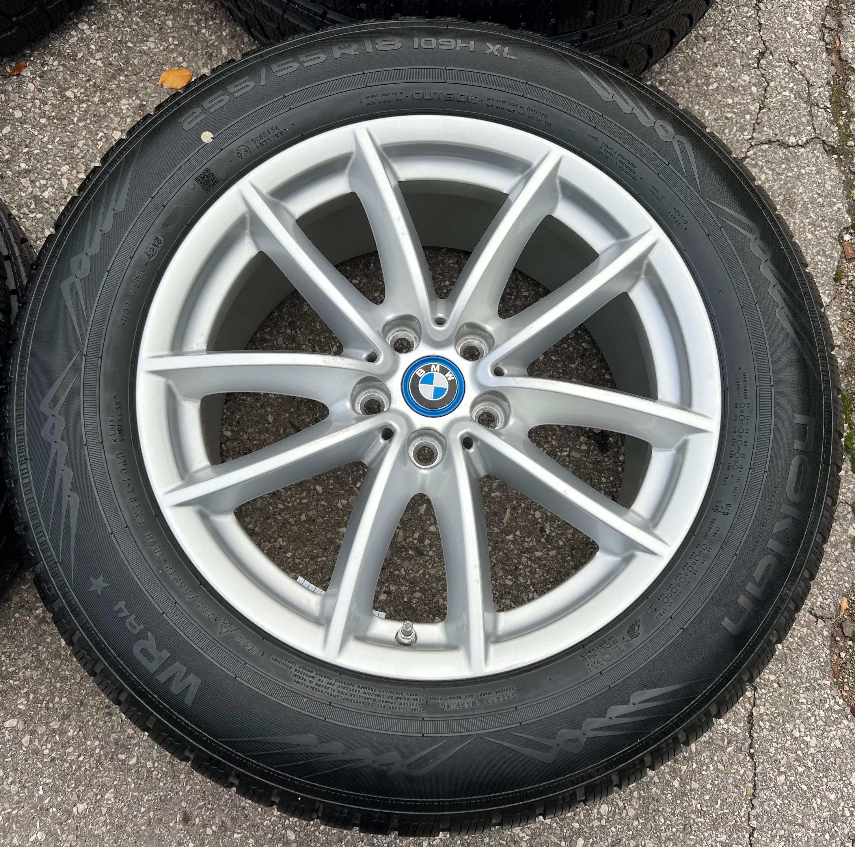 4 ORIGINAL 18" ALU WINTERRÄDER BMW X5 G05 255/55R18 109H NEU RDKS FREIHAUS