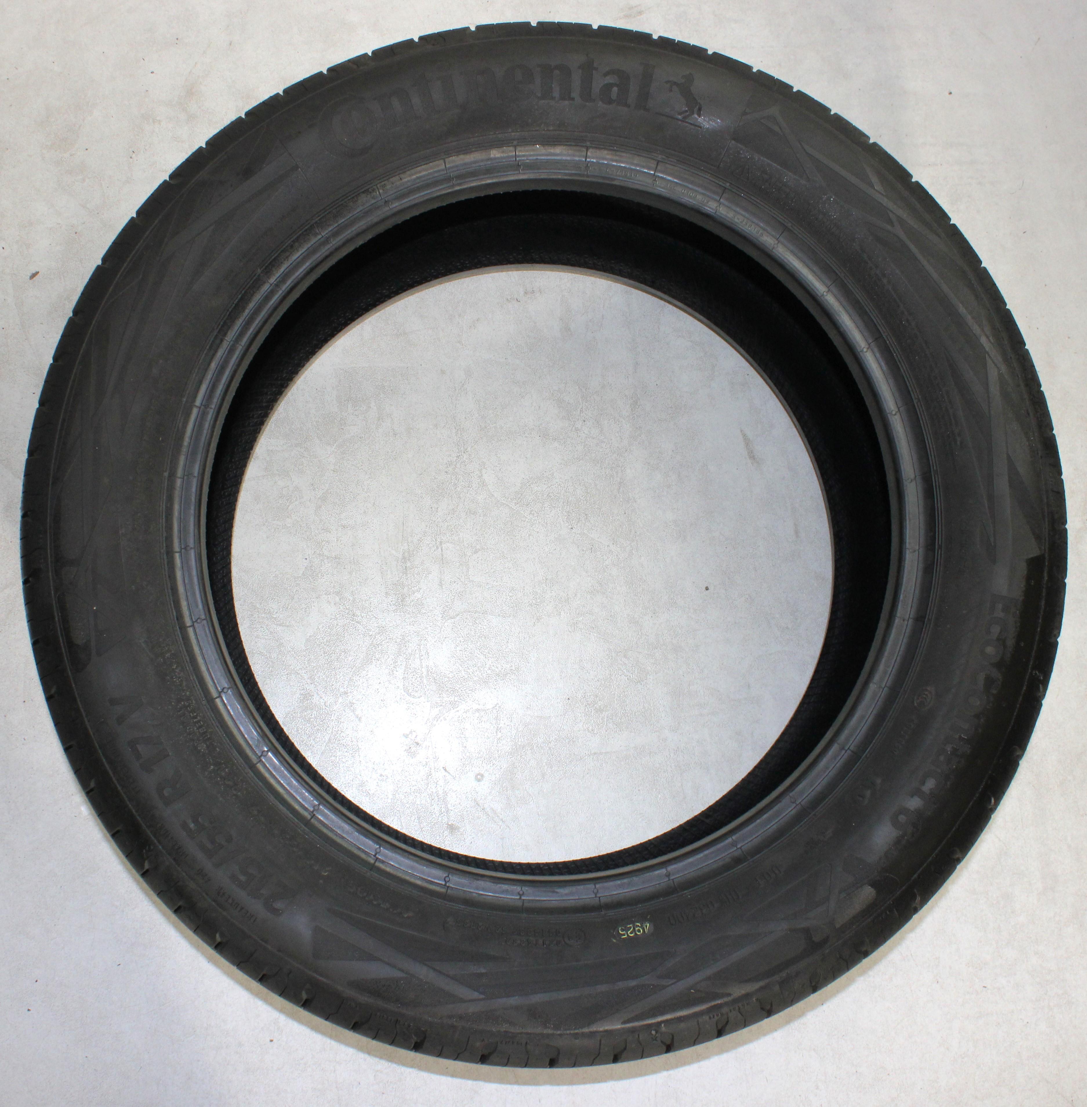4 x 215/55R17 94V Sommerreifen Continental Eco Contact 6 AO Volles Profil 2025