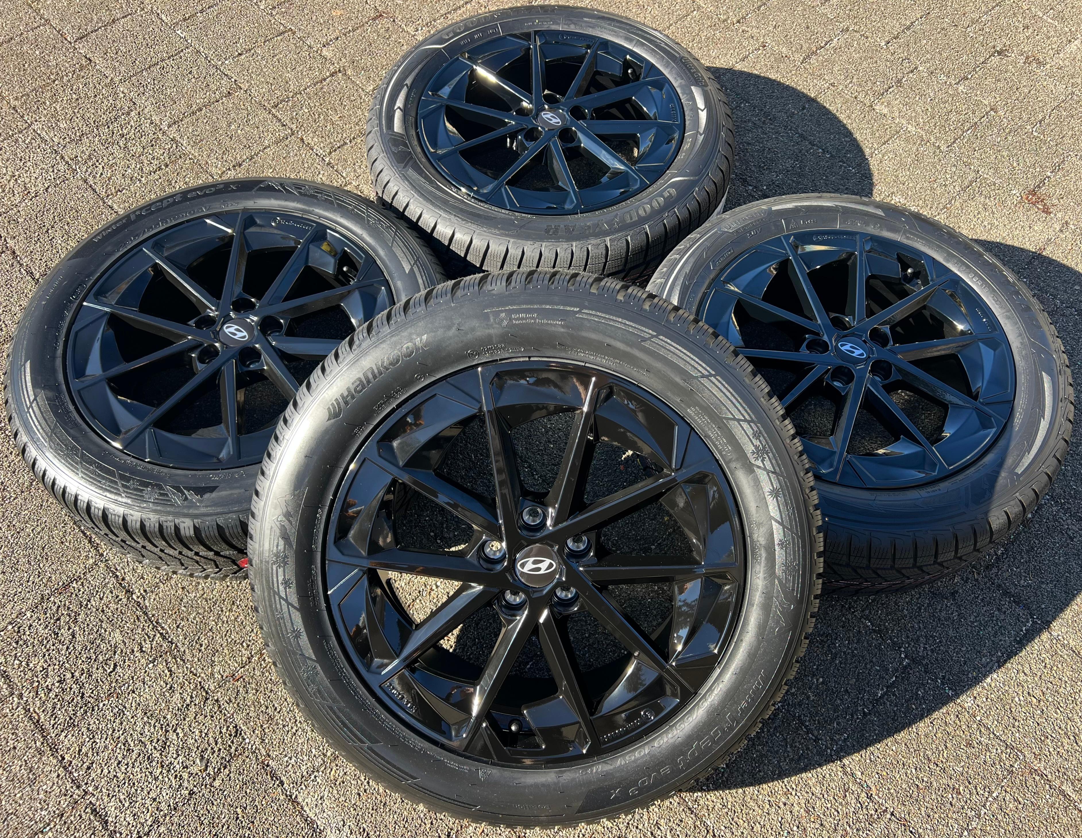 4 ORIGINAL 19" ALU WINTERRÄDER HYUNDAI IONIQ 5 NE 235/55R19 105V RDKS NEU