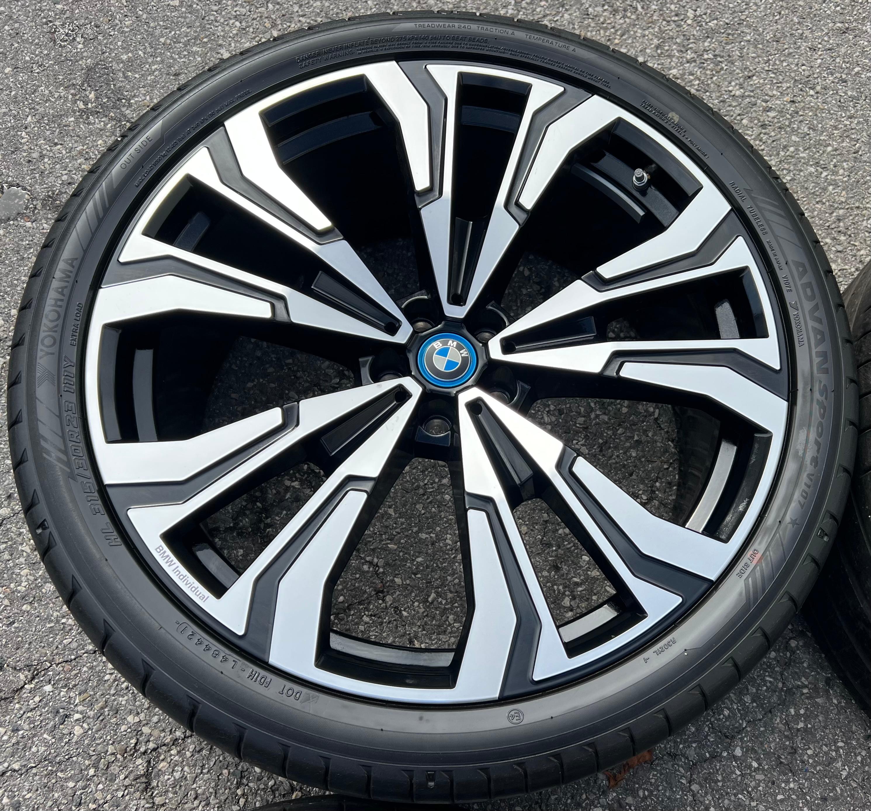 4 ORIGINELE 23" ALUMINIUM ZOMERWIELEN BMW X7 G07 STYLING 914 INDIVIDUEEL 7916264 7916269