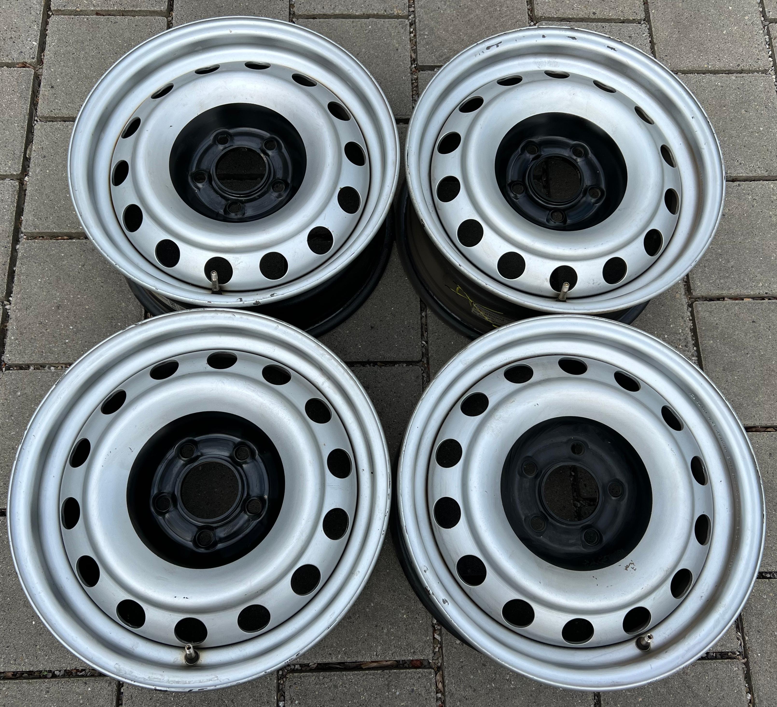 4 STAHLFELGEN 15" FELGEN CITROEN JUMPY G9 PEUGEOT EXPERT FIAT SCUDO 270L 6,5x15  ET38