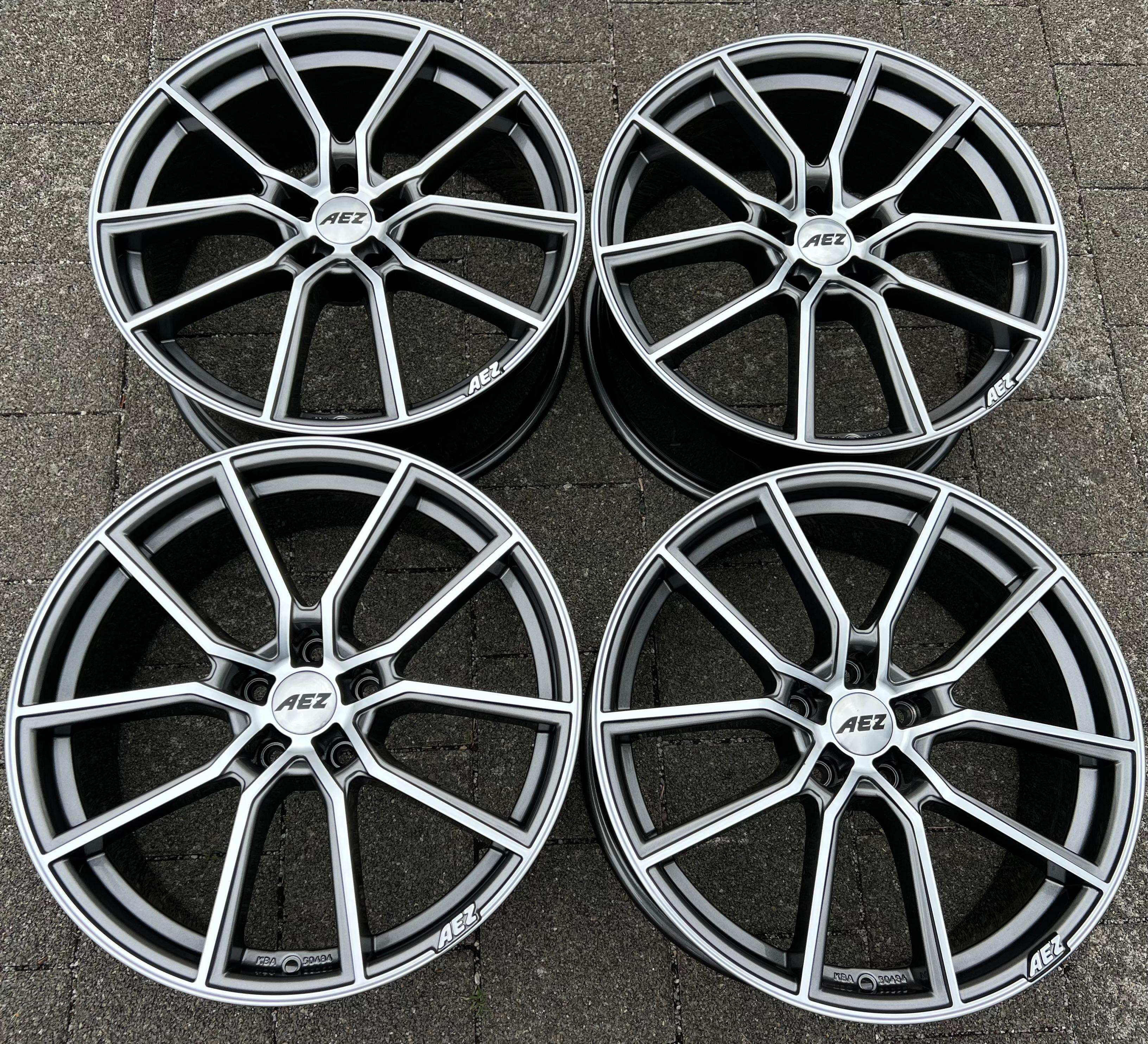 4 AEZ 19" ALUFELGEN MERCEDES A-KLASSE B-KLASSE C-KLASSE CLA CLS SLK FREIHAUS