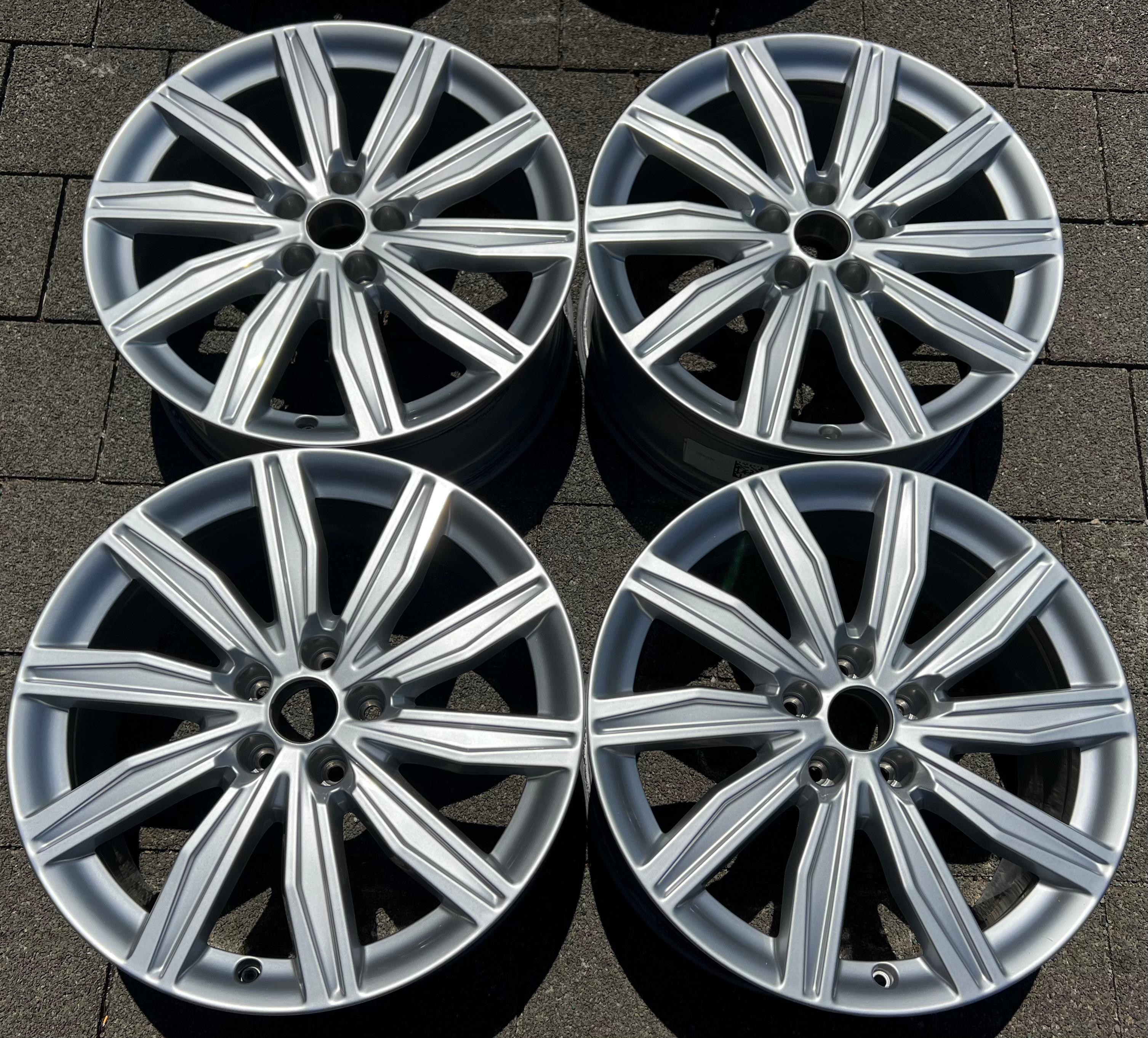 4 jantes alu d'origine 19" pour Audi A6 4K F2 C8 4K0601025M 8x19 ET39, livraison gratuite