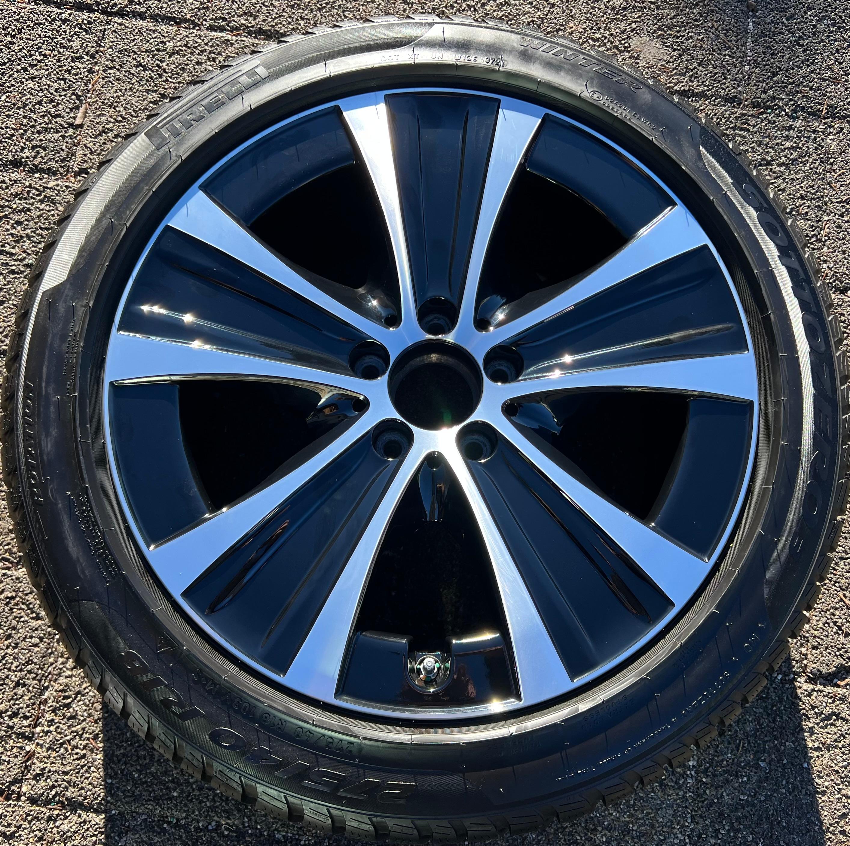 1X ORIGINELE 18" ALUMINIUM VELG MERCEDES E-KLASSE W213 A2134015300 9x18 ET52,5 GRATIS VERZENDING