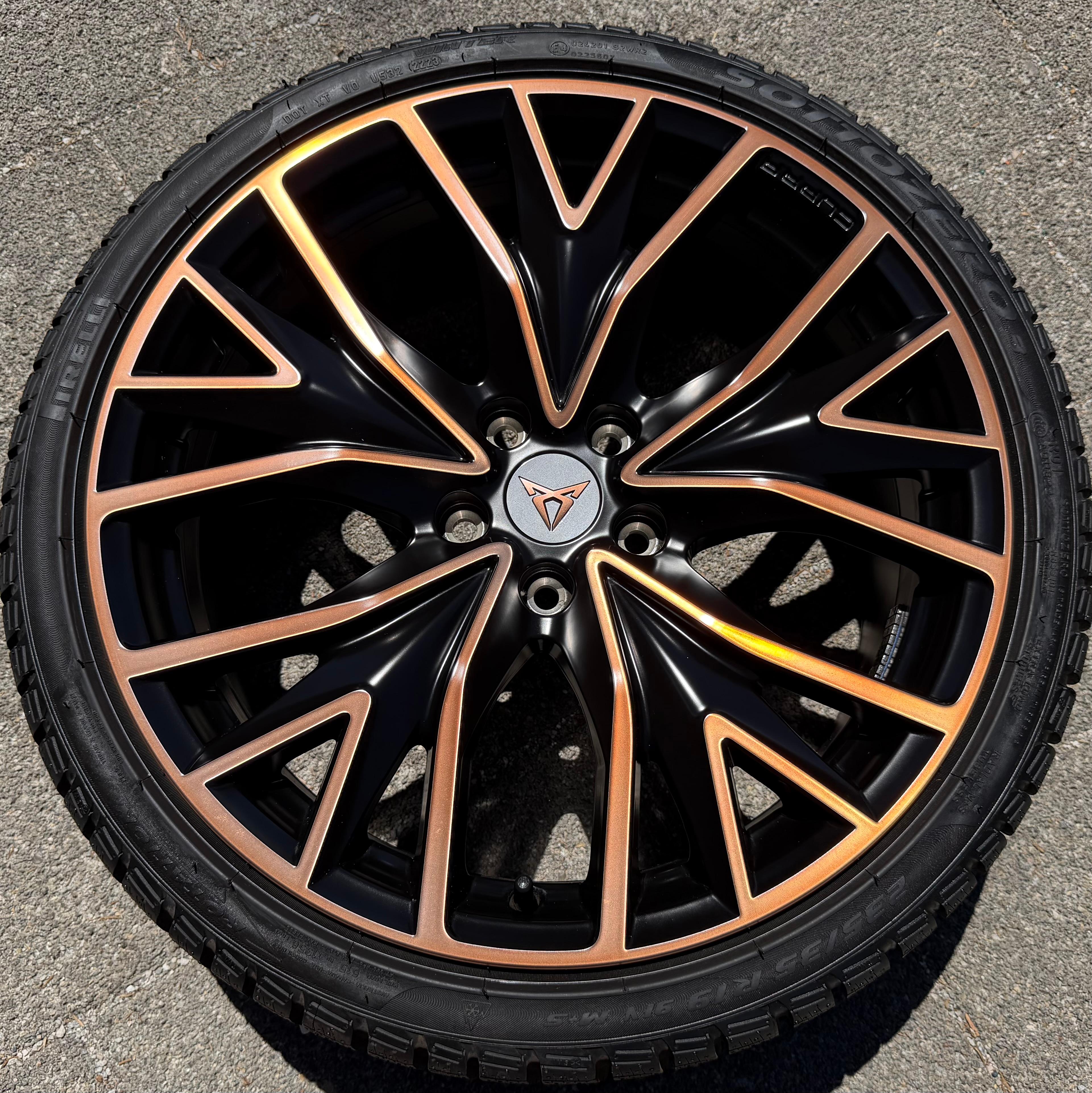 1 jante en aluminium d'origine 19 pouces SEAT CUPRA LEON LF 5F 5FA601025R 8x19 ET49