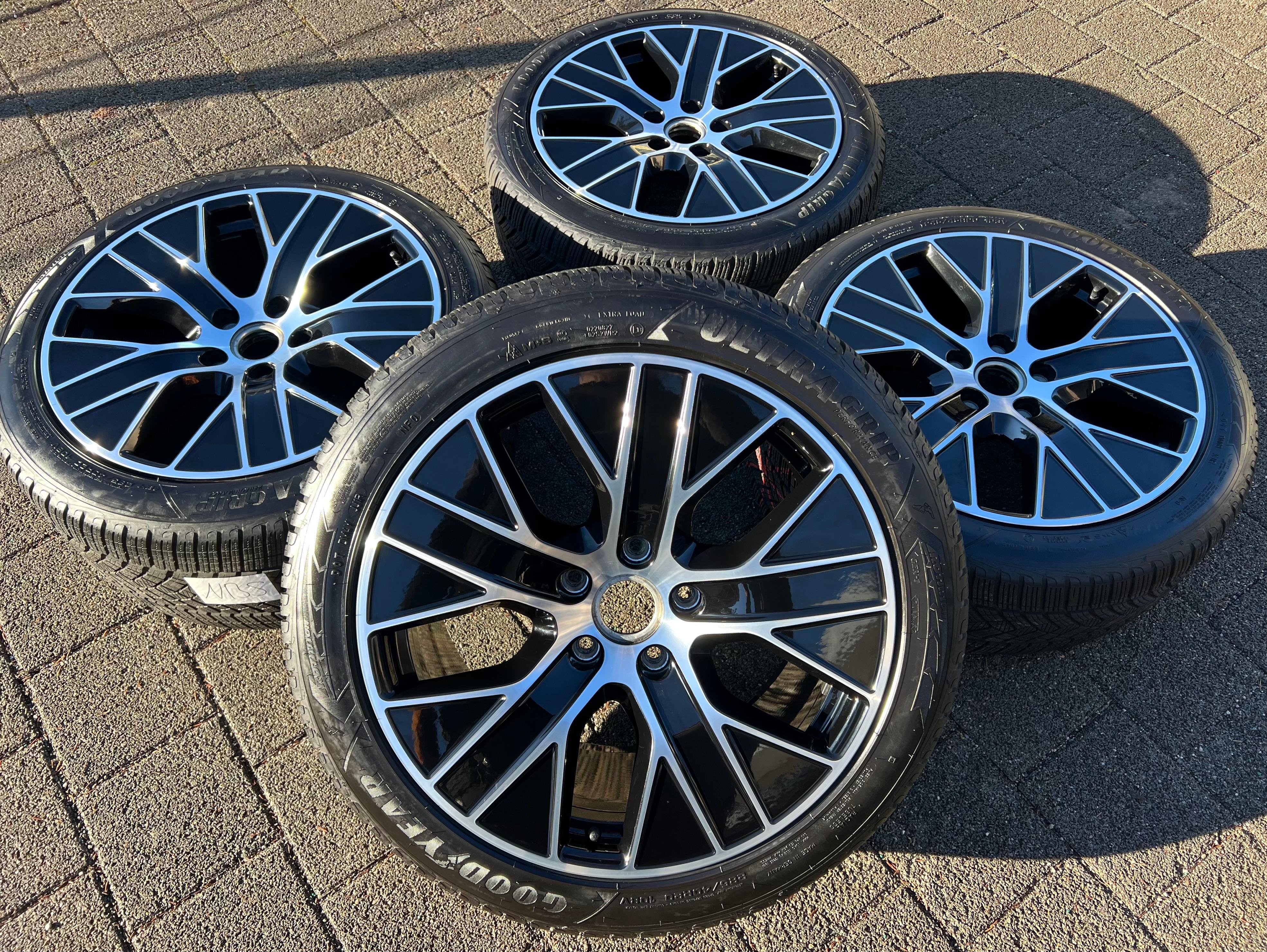 4 ORIGINAL 20" ALU WINTERRÄDER PORSCHE TAYCAN TURBO AERO RDKS FREIHAUS