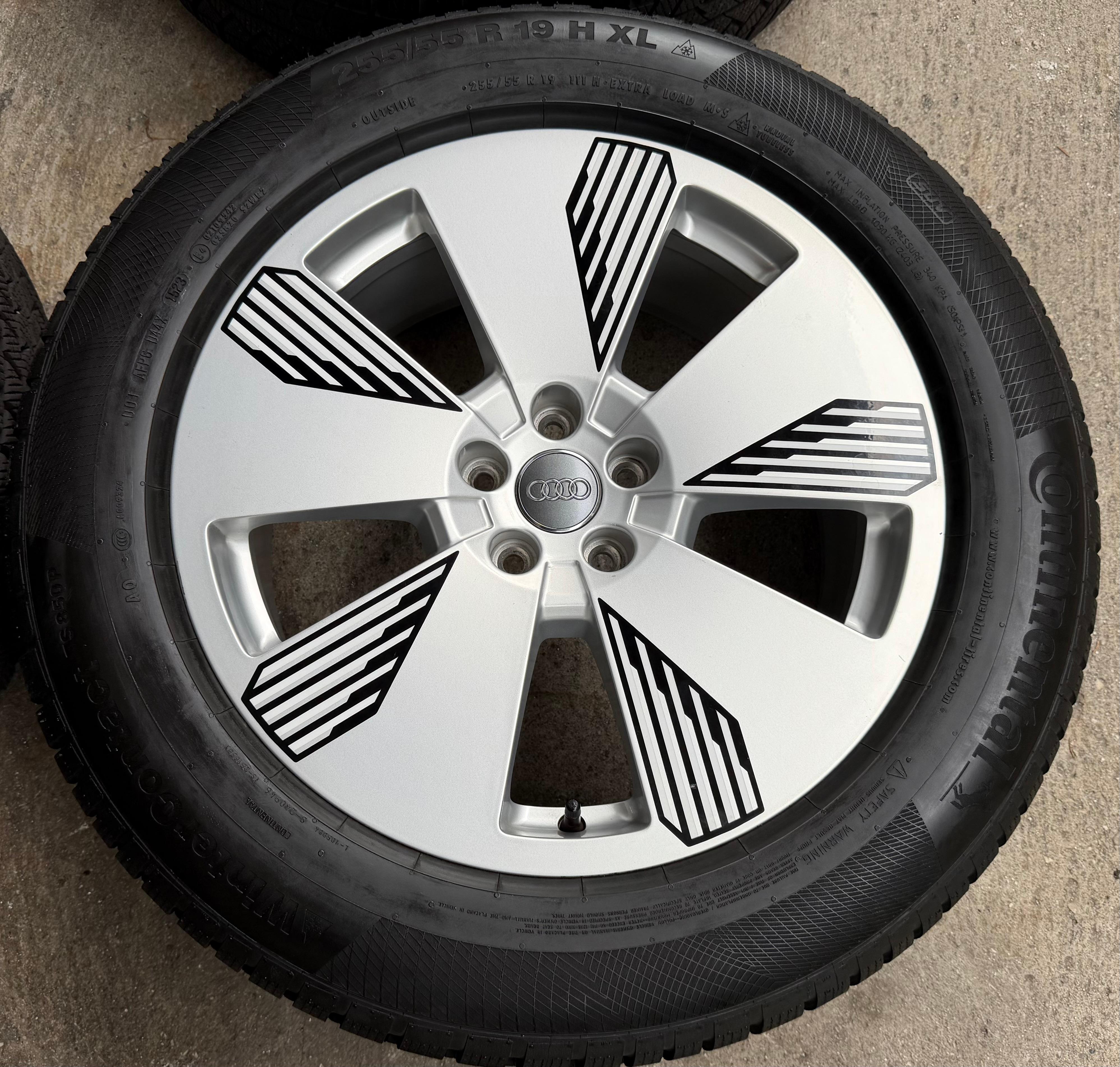 4 ORIGINAL 19" ALU WINTERRÄDER AUDI E-TRON 4KE GEN 4KE601025L ETRON RDKS FREIHAUS