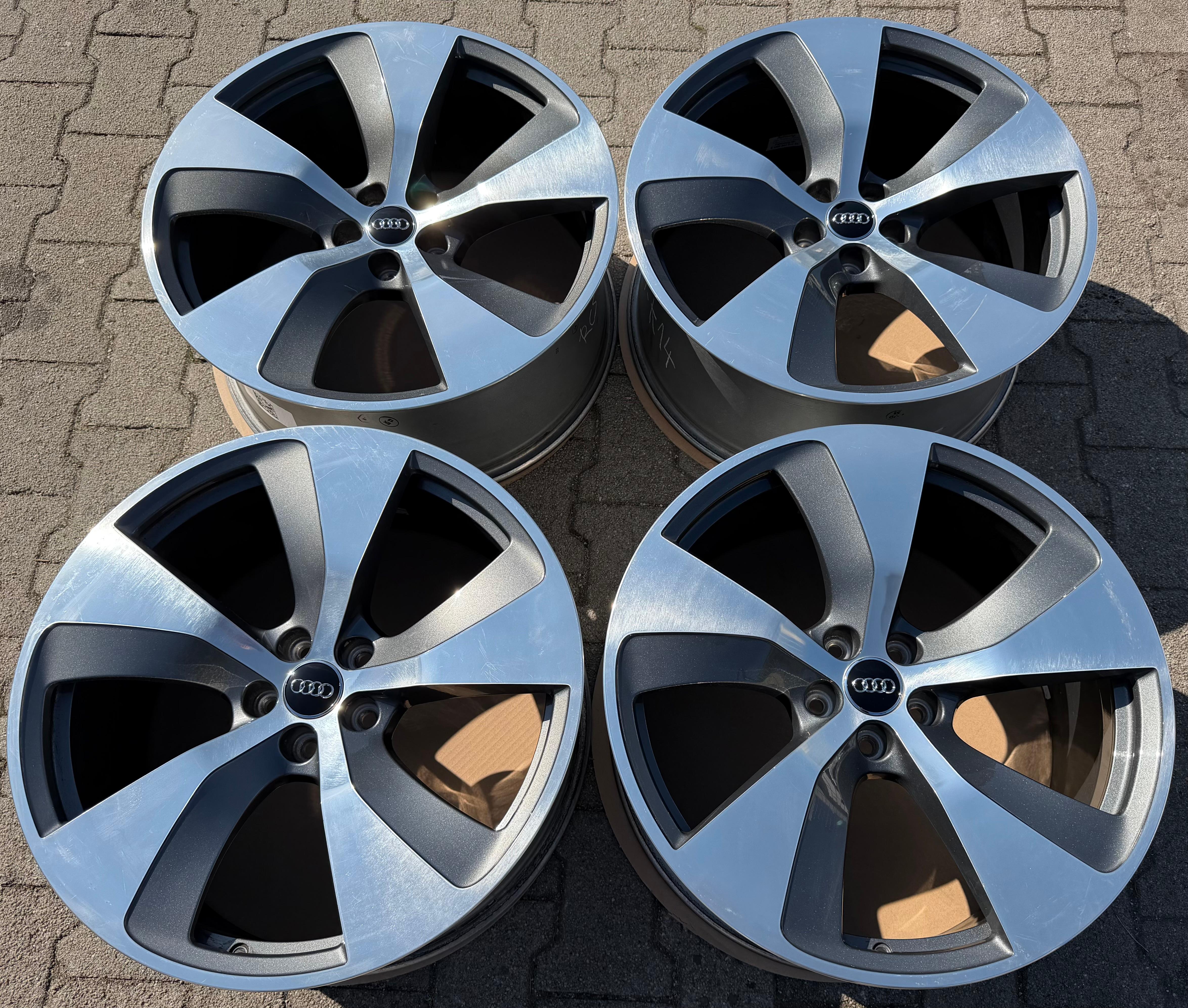 4 ORIGINAL 21" ALUFELGEN AUDI Q7 SQ7 4M 4M0601025E 9,5x21 ET31