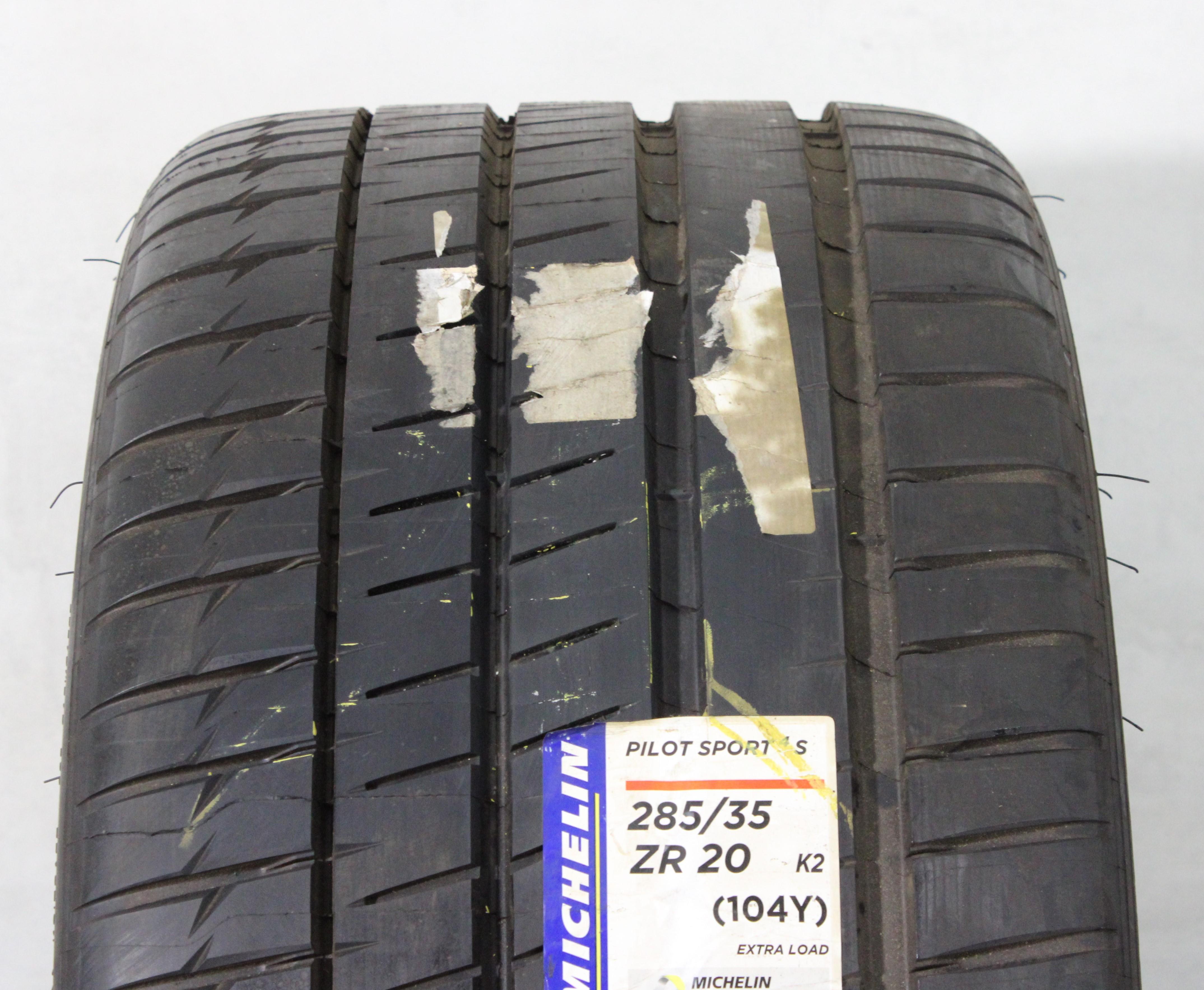 1 pneumatico estivo Michelin Pilot Sport 4S K2 285/35R20 104Y NUOVO 2019 XL
