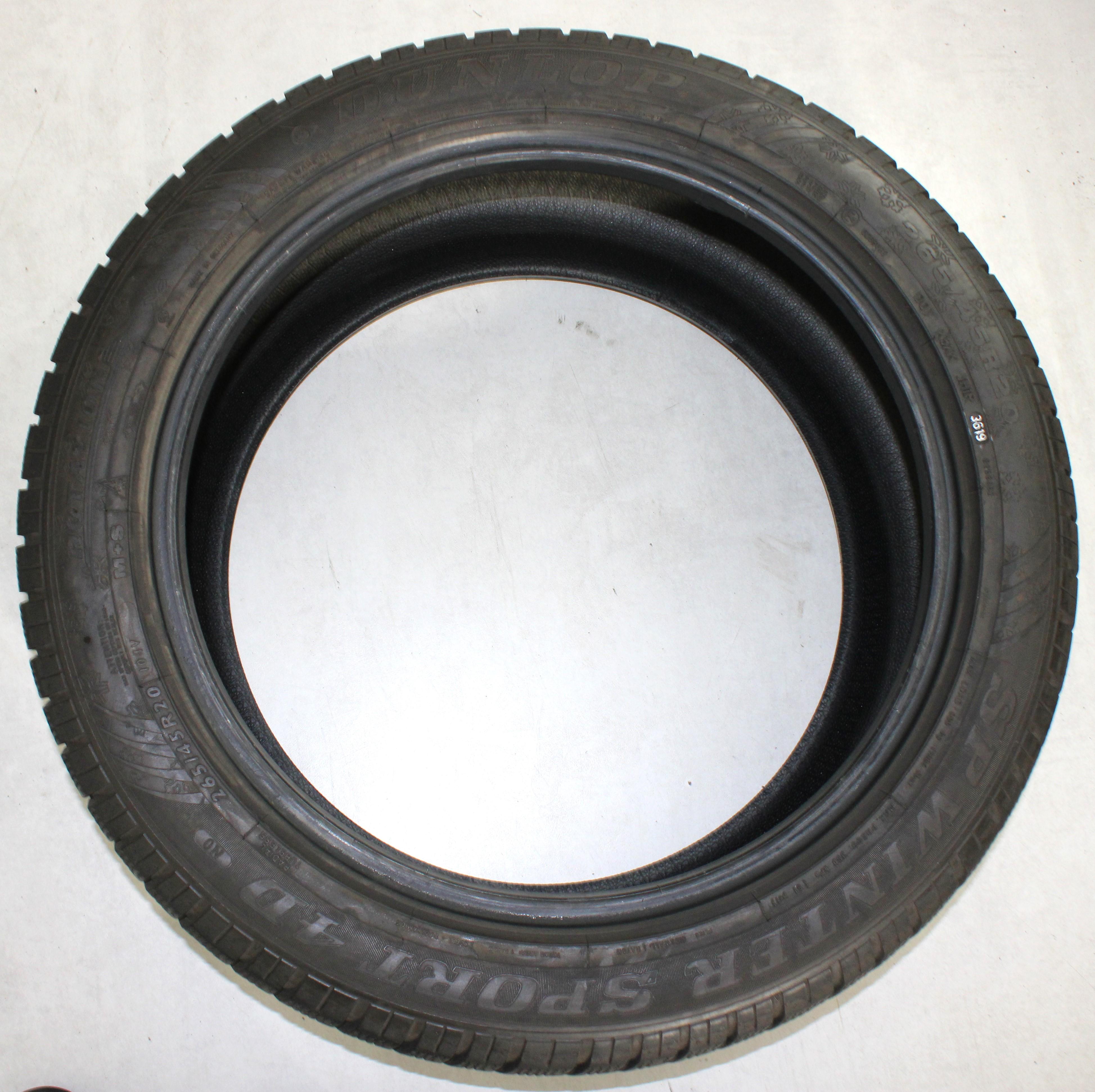 2 x 265/45R20 104V 2 x 295/40R20 106V Winterreifen Dunlop SP Winter Sport 4D N0 6-6,5mm 2019/2022