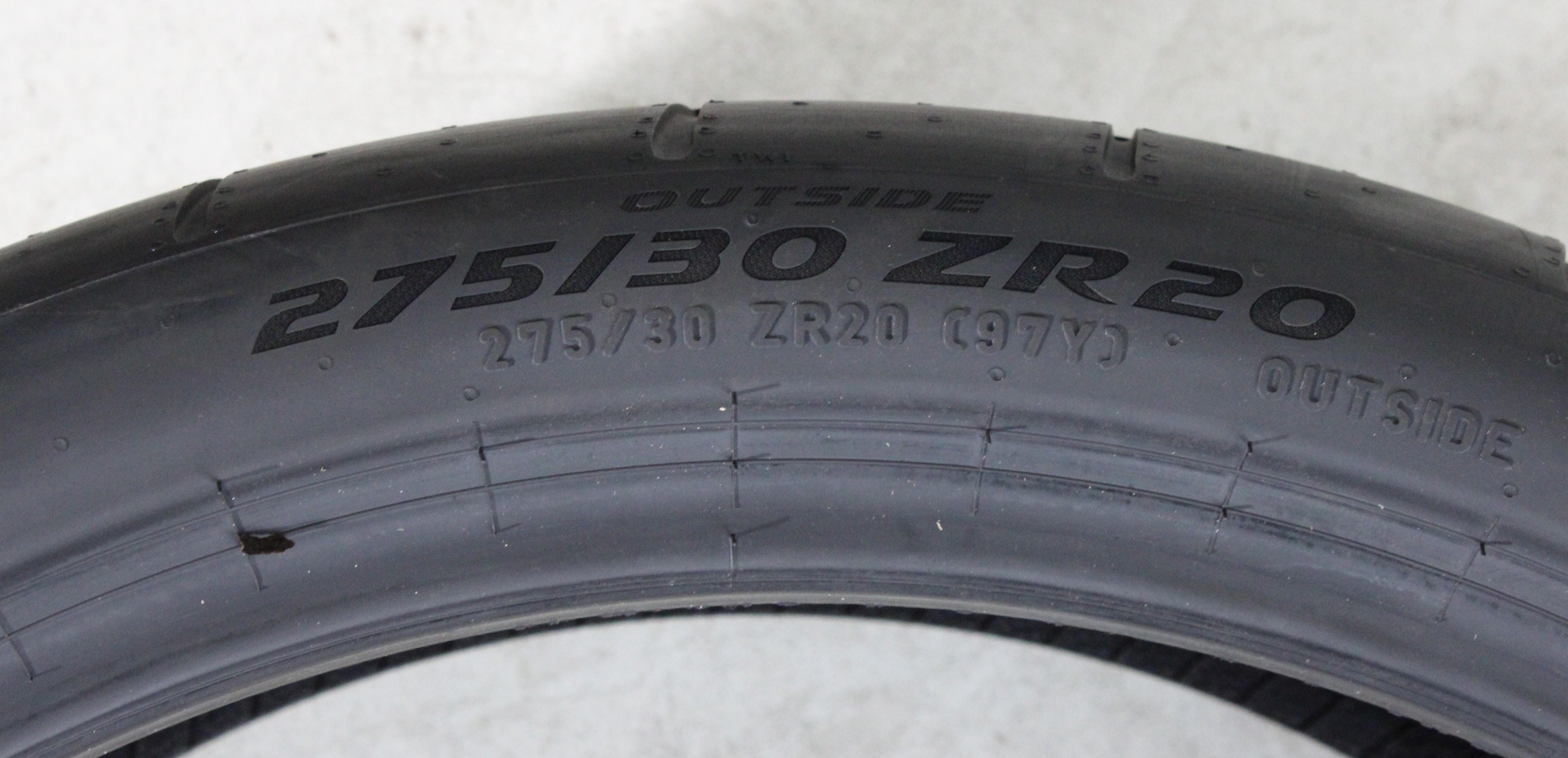 4 x 275/30R20 97Y zomerbanden Pirelli Trofeo RS RO 2024 XL SEMI-SLICK NIEUW
