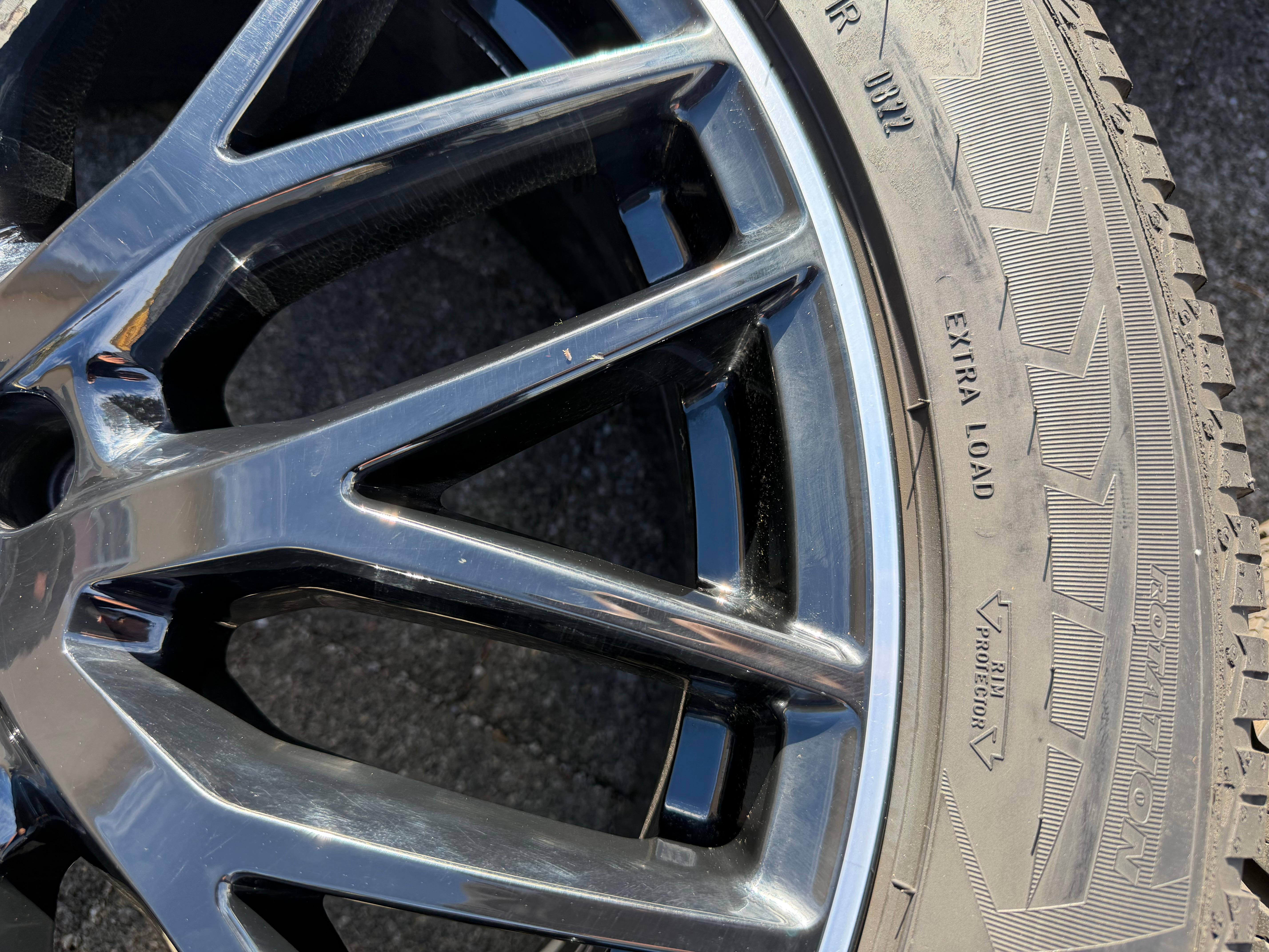 4 Original 20" Alu Winterräder Audi Q7 4M 4M0601025CR 285/45R20 112V Goodyear