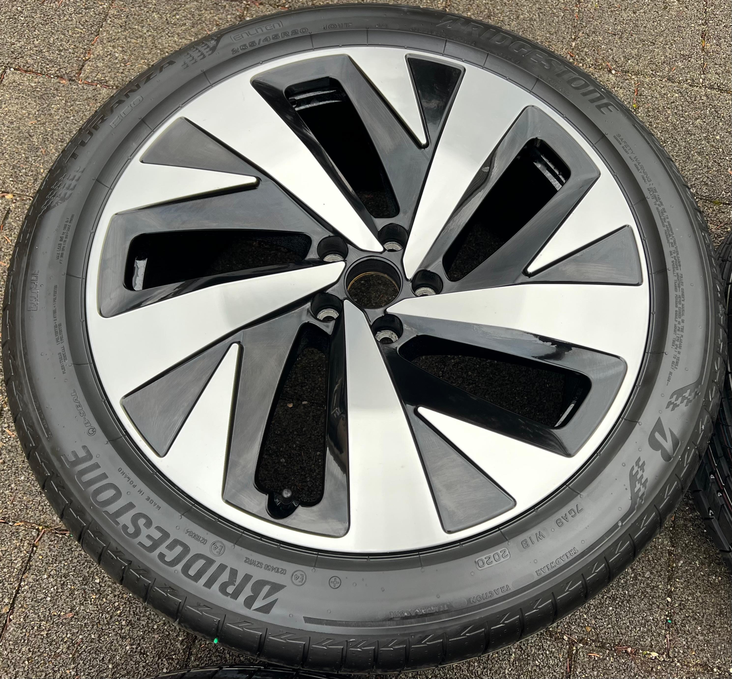 4 ORIGINELE 20" ALU-ZOMERWIELEN VW ID4 ID.4 ID5 ID.5 DRAMMEN 11A601025A 11A601025H